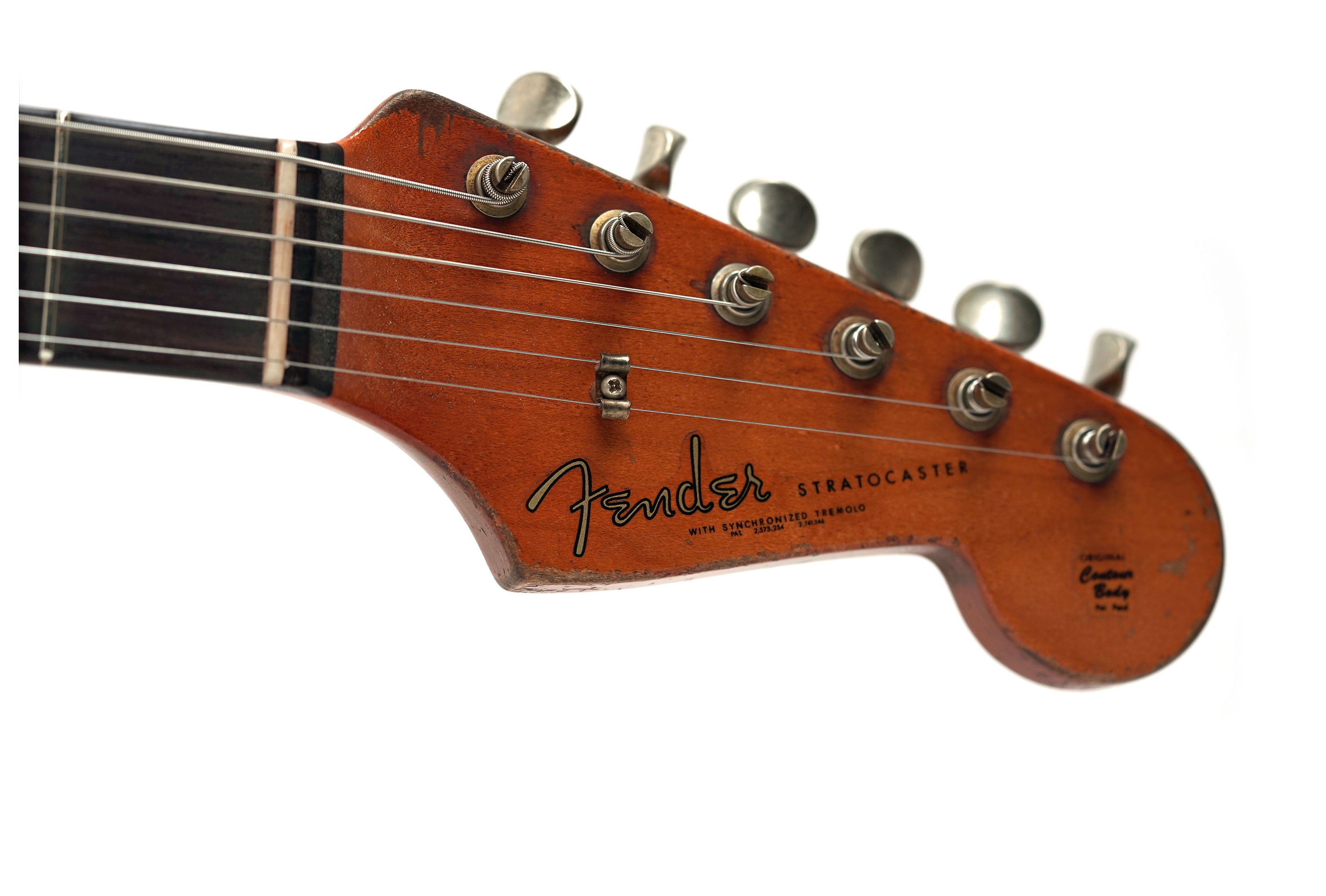Fender Custom Shop 61 Stratocaster Heavy Relic Black over 3 Tone Sunburst Masterbuilt by Dale Wilson #CZ587144