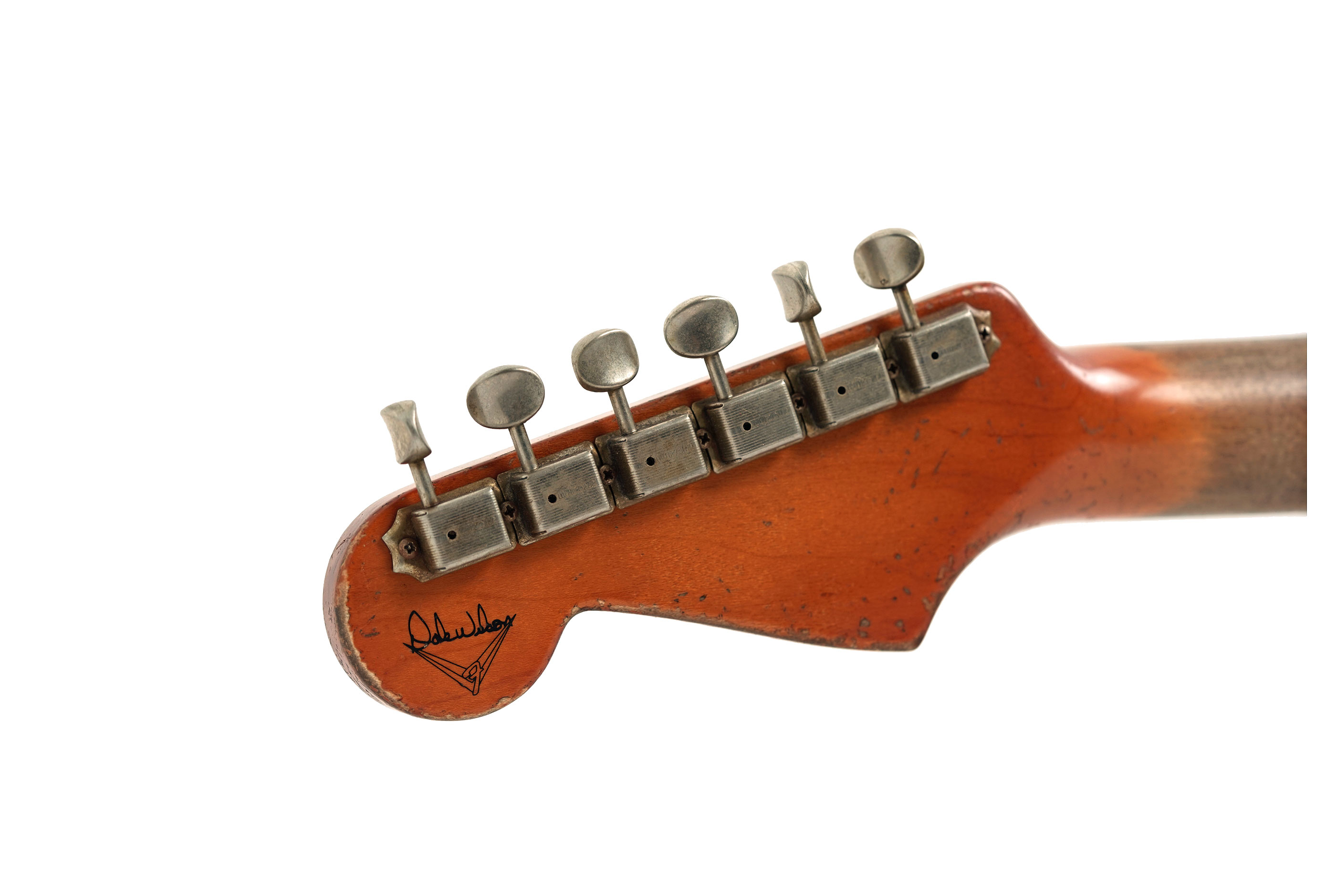 Fender Custom Shop 61 Stratocaster Heavy Relic Black over 3 Tone Sunburst Masterbuilt by Dale Wilson #CZ587144