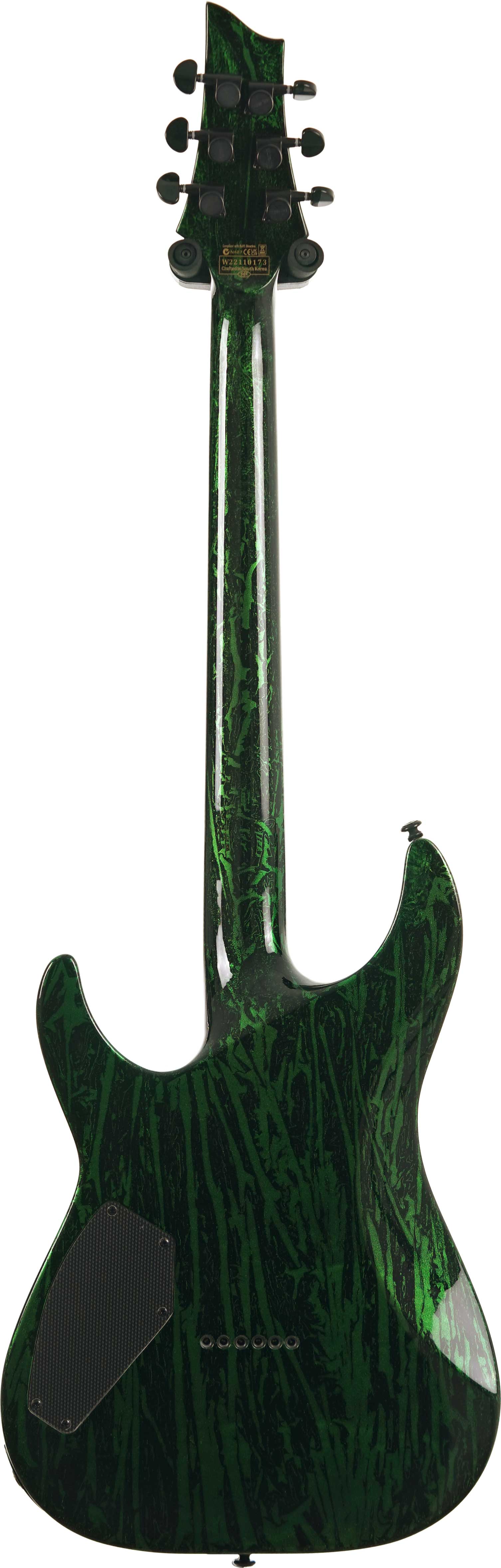 Schecter C-1 Silver Mountain Toxic Venom #W22110173