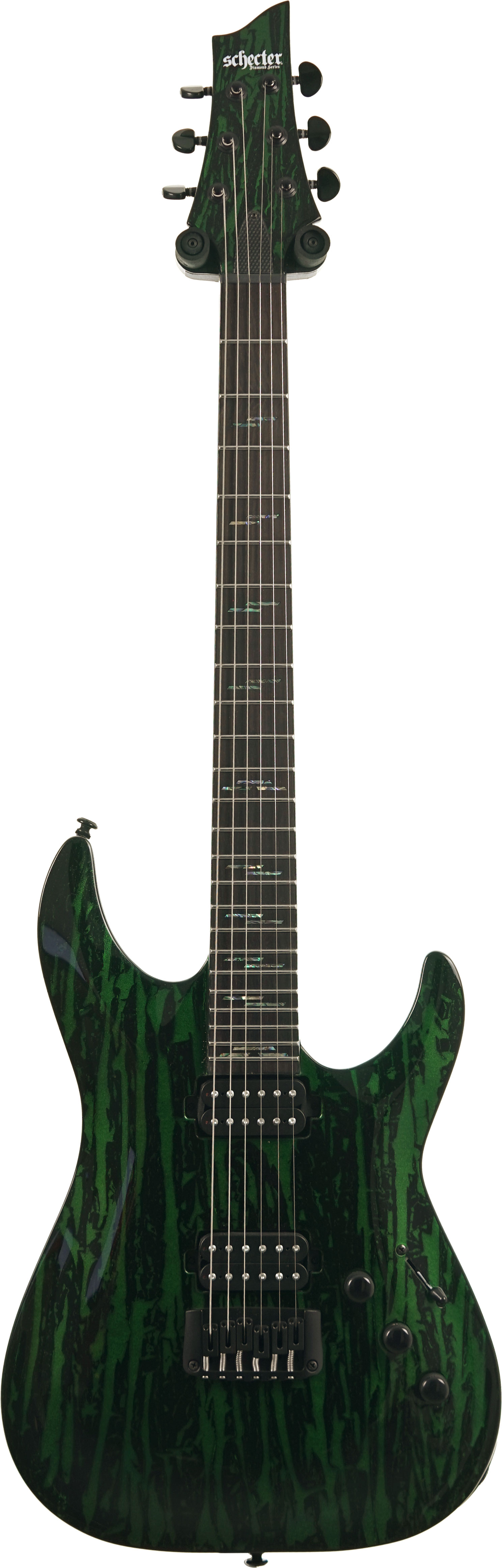 Schecter C-1 Silver Mountain Toxic Venom #W22110173
