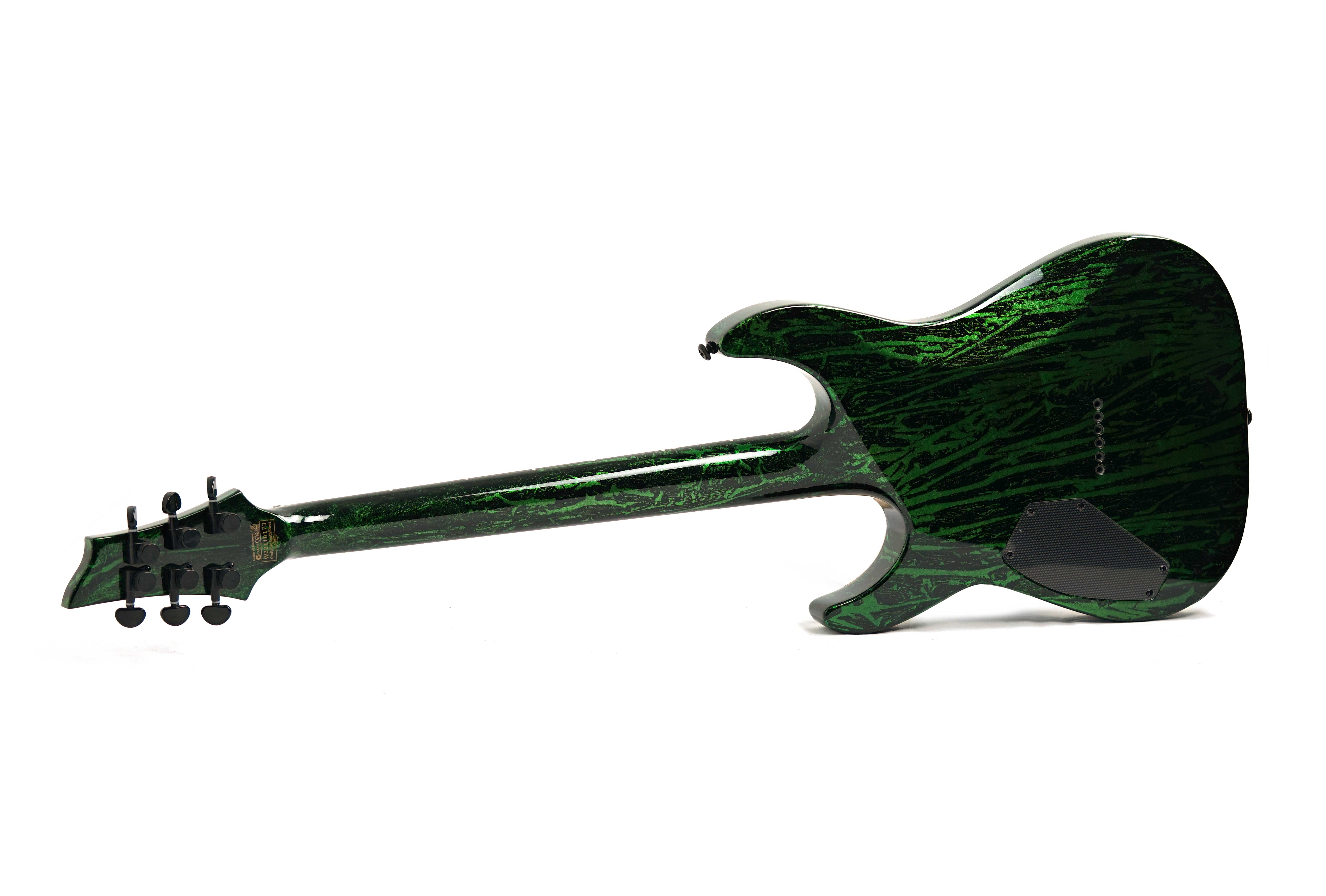 Schecter C-1 Silver Mountain Toxic Venom #W22110173