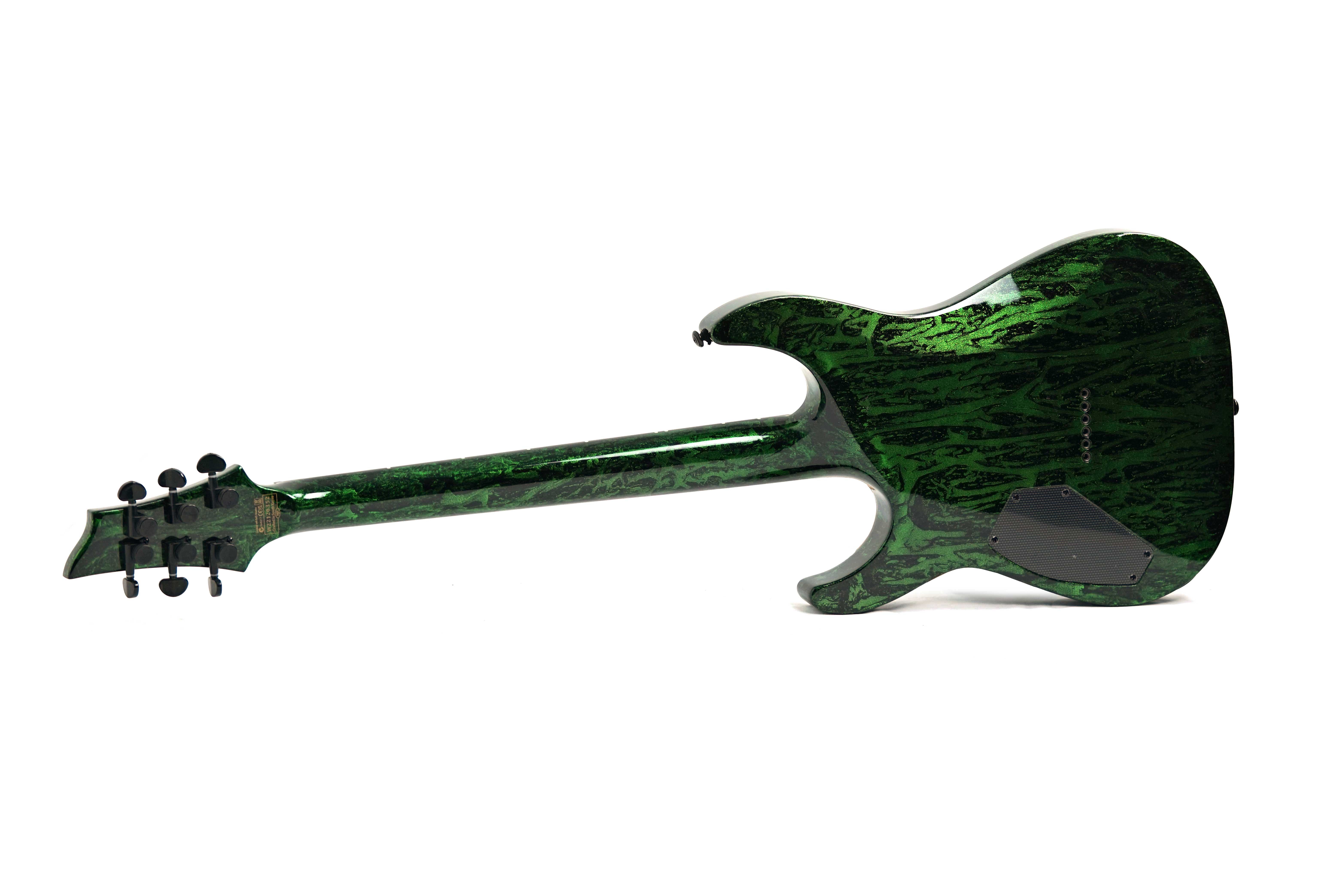 Schecter C-1 Silver Mountain Toxic Venom #W22120352