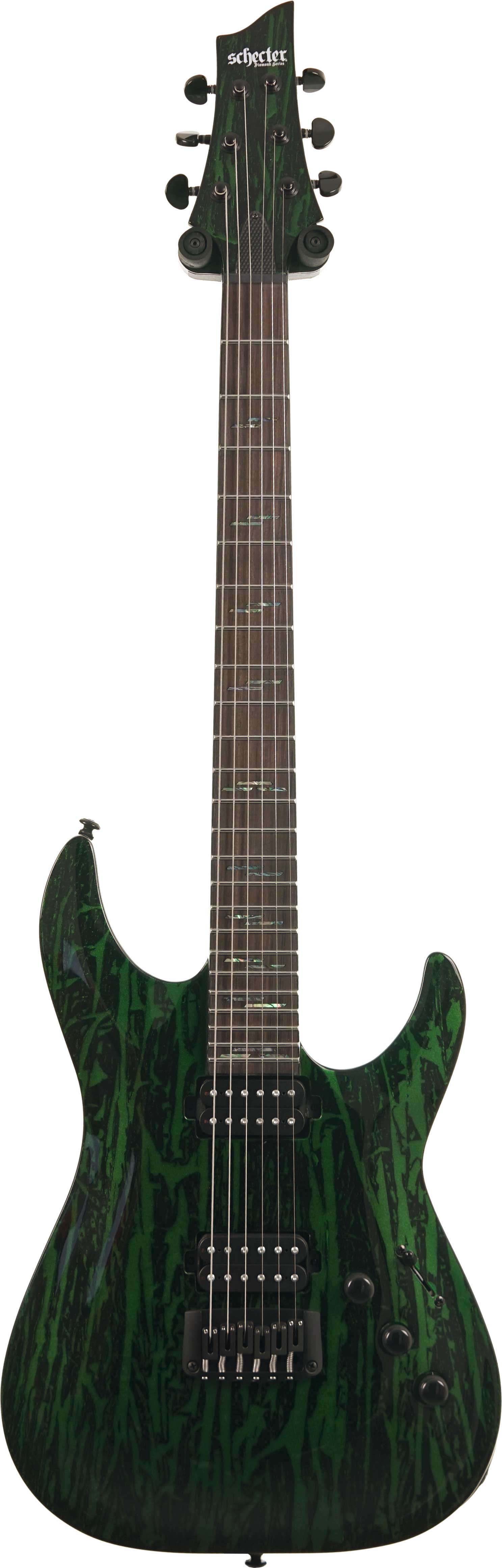 Schecter C-1 Silver Mountain Toxic Venom #W22110170