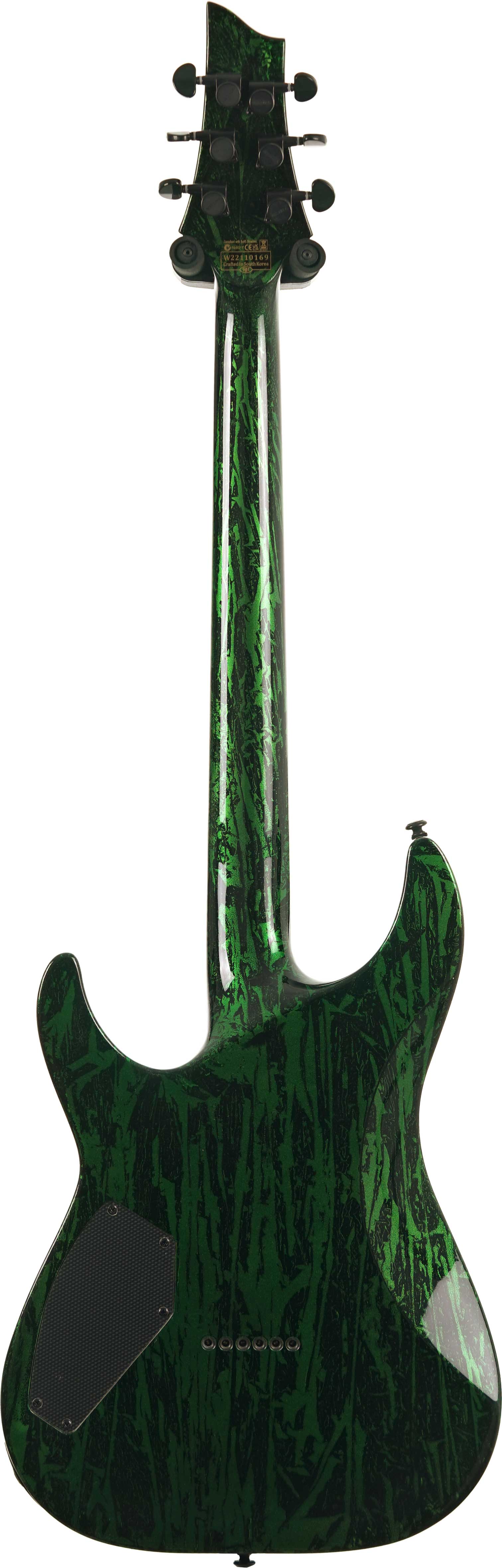 Schecter C-1 Silver Mountain Toxic Venom #W22110169