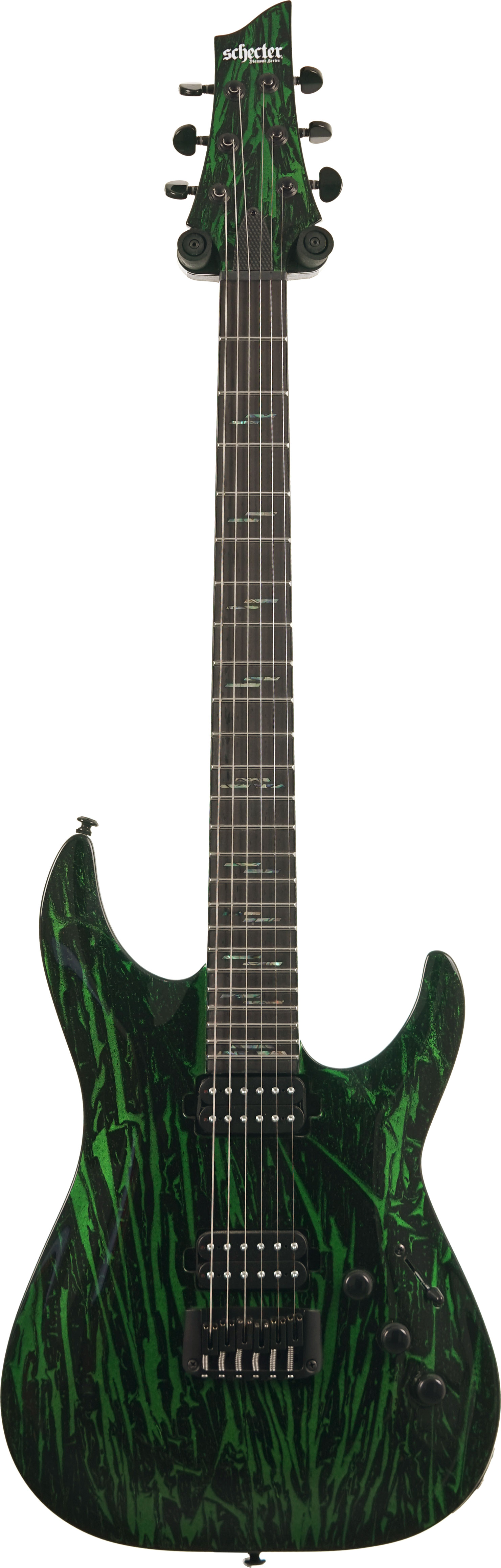 Schecter C-1 Silver Mountain Toxic Venom #W21041376