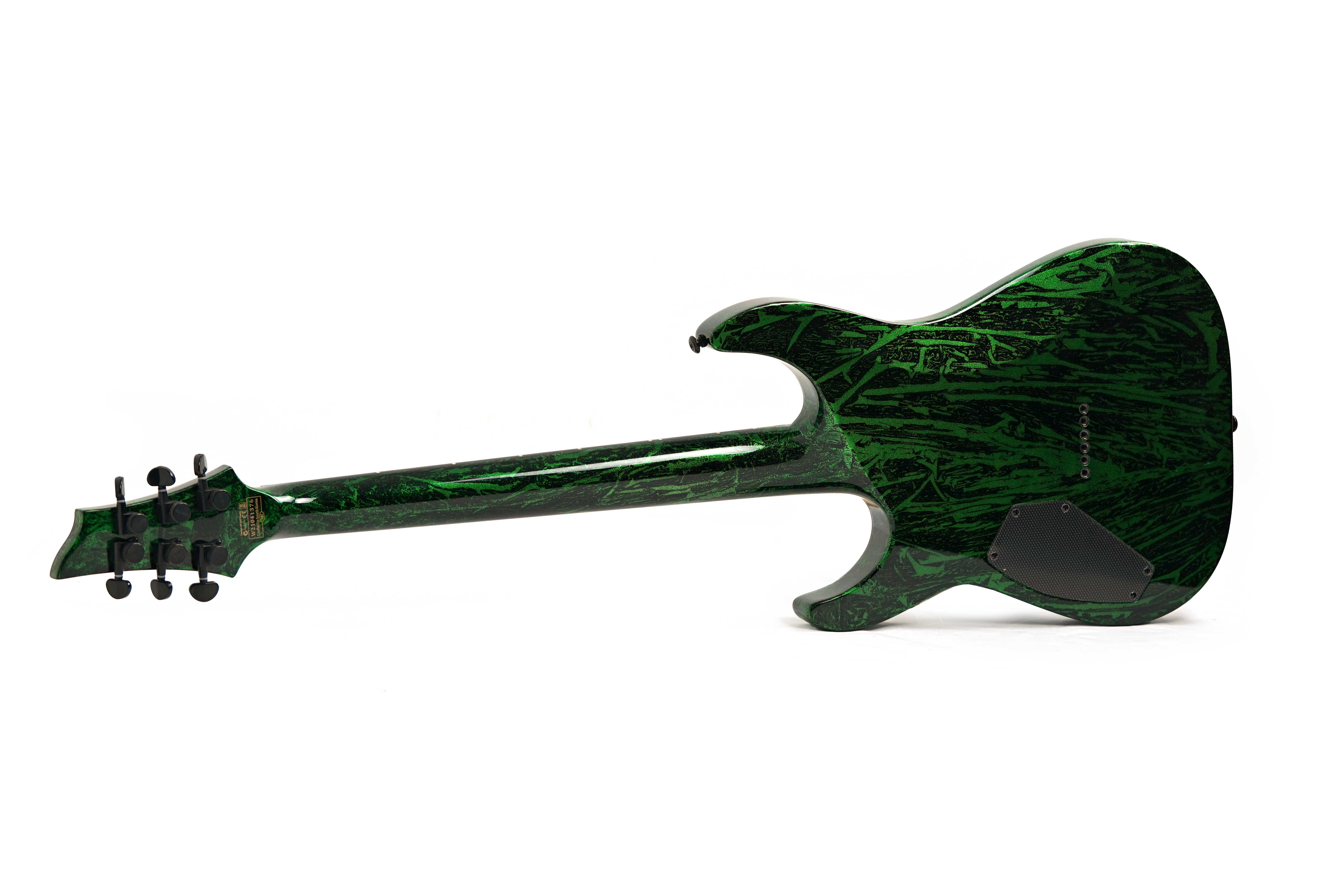 Schecter C-1 Silver Mountain Toxic Venom #W21041376