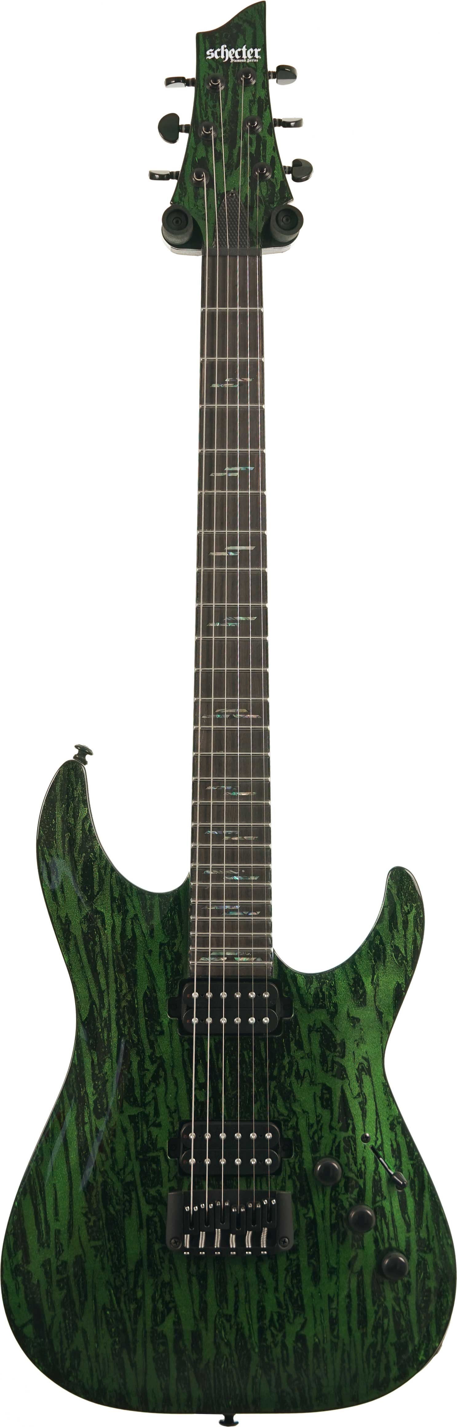 Schecter C-1 Silver Mountain Toxic Venom #W22120353