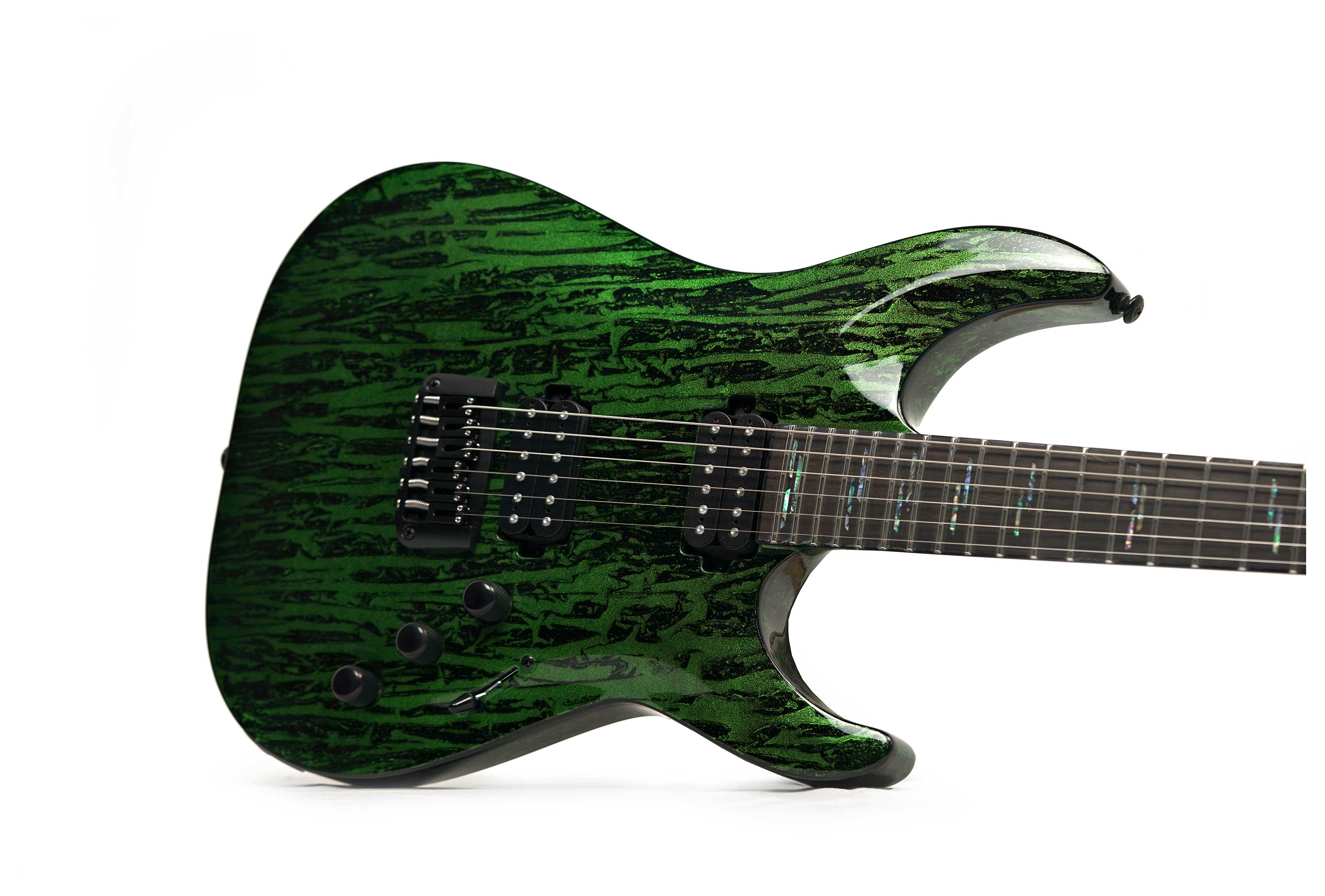 Schecter C-1 Silver Mountain Toxic Venom #W22120353