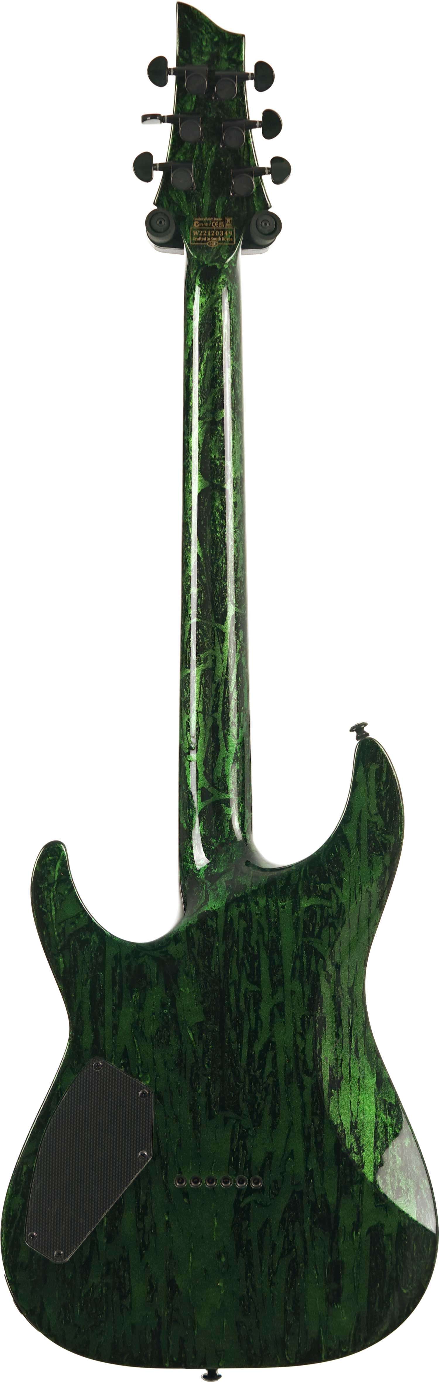 Schecter C-1 Silver Mountain Toxic Venom #W22120349