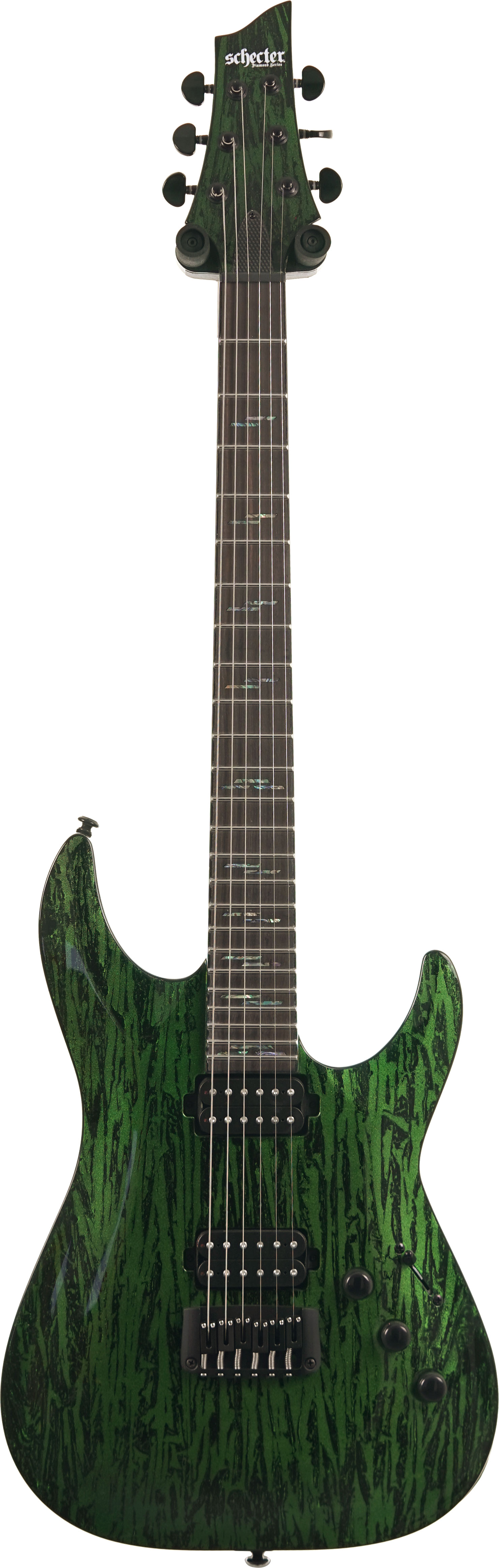 Schecter C-1 Silver Mountain Toxic Venom #W22120349