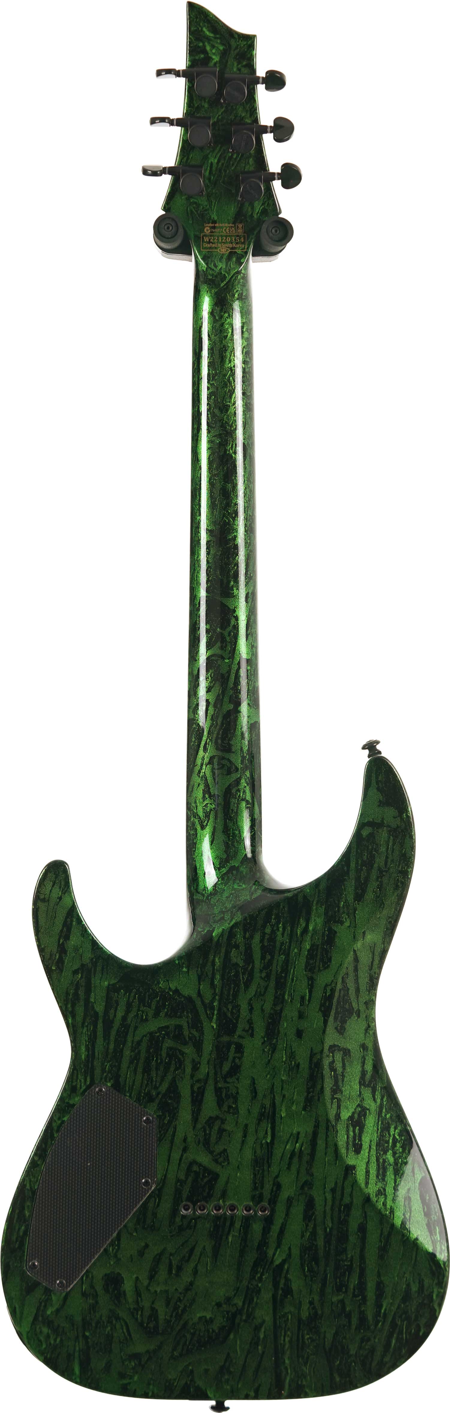 Schecter C-1 Silver Mountain Toxic Venom #W22120354