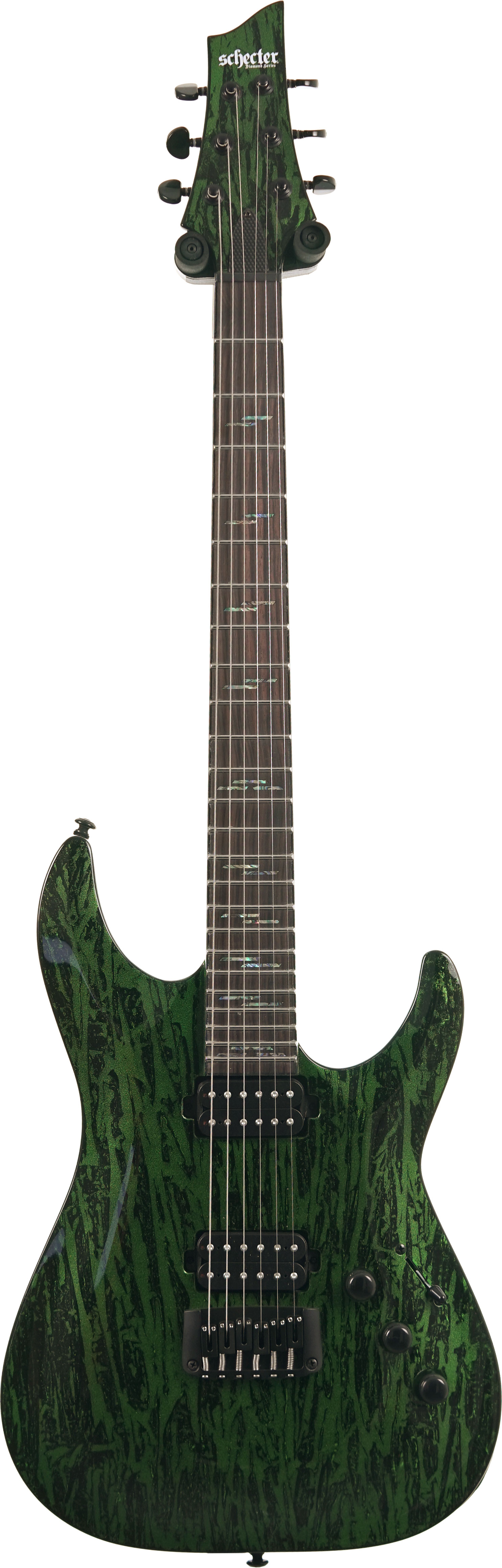 Schecter C-1 Silver Mountain Toxic Venom #W22120354