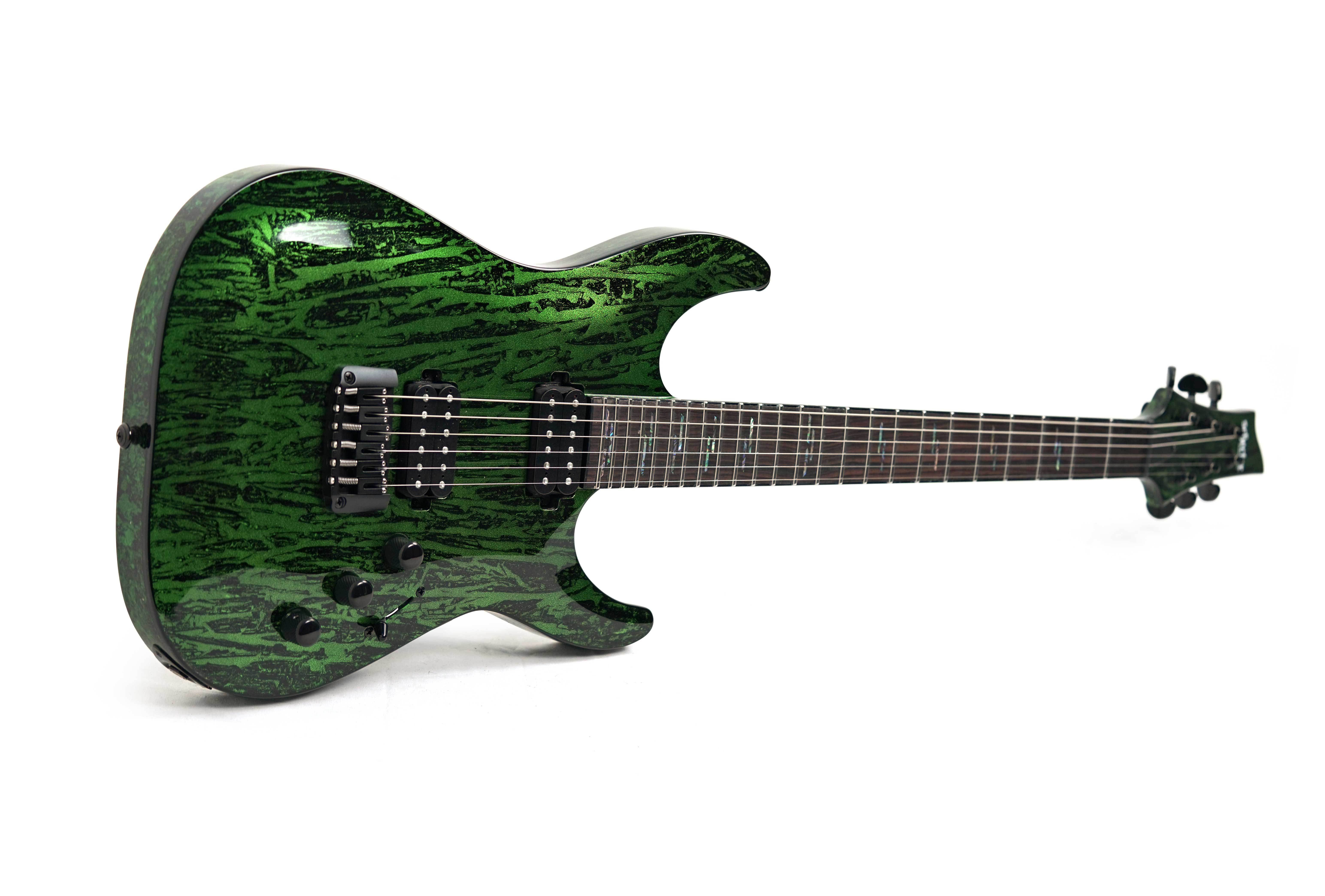 Schecter C-1 Silver Mountain Toxic Venom #W22120354