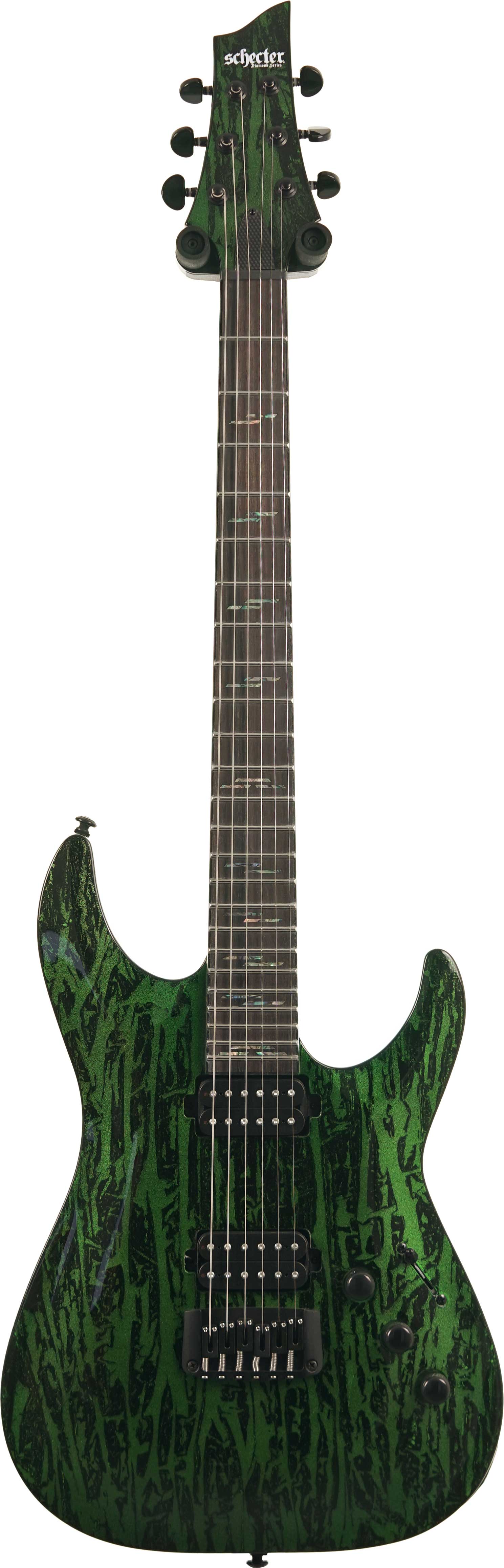Schecter C-1 Silver Mountain Toxic Venom #W22120351