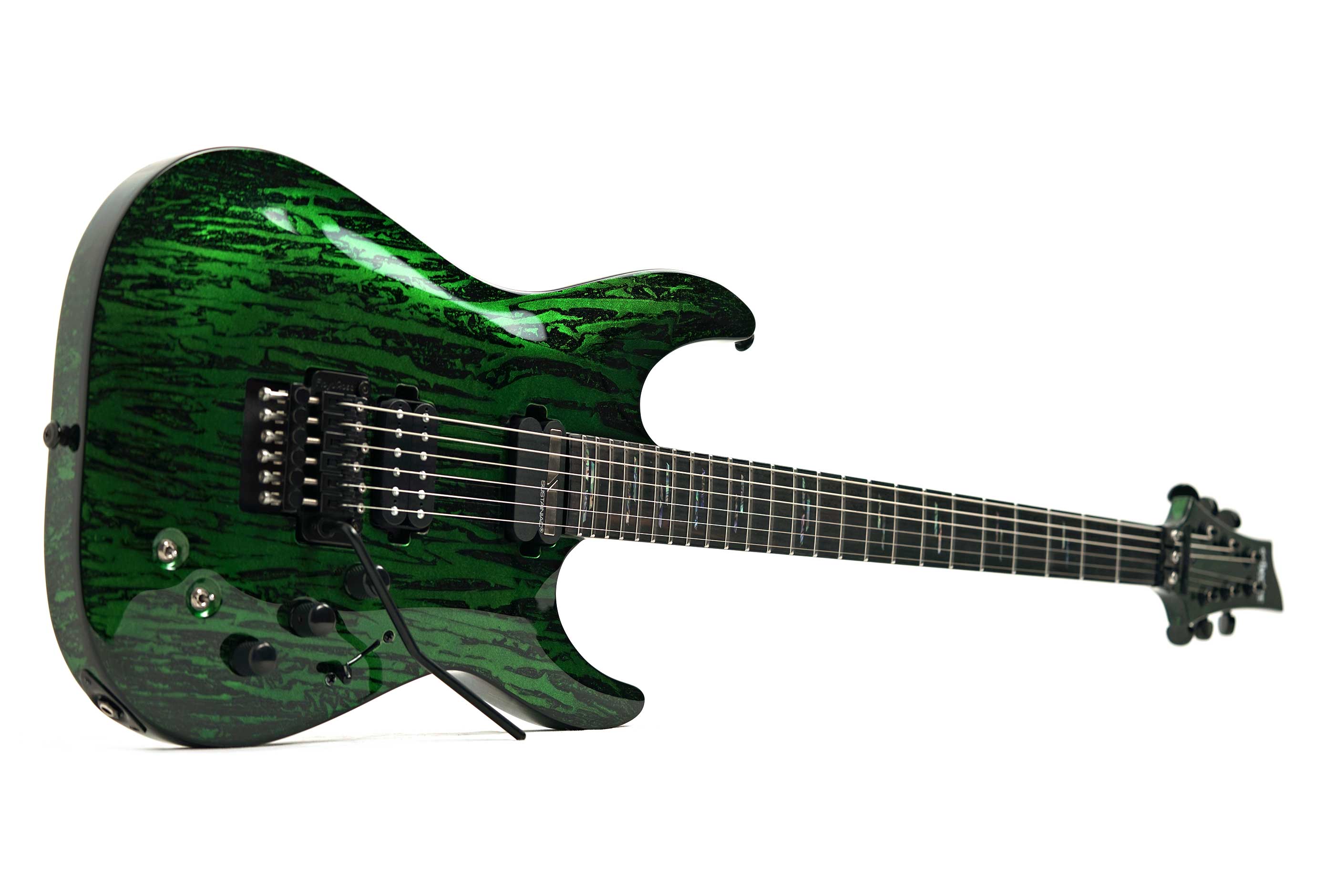 Schecter C-1 FR-S Silver Mountain Toxic Venom #W22091087