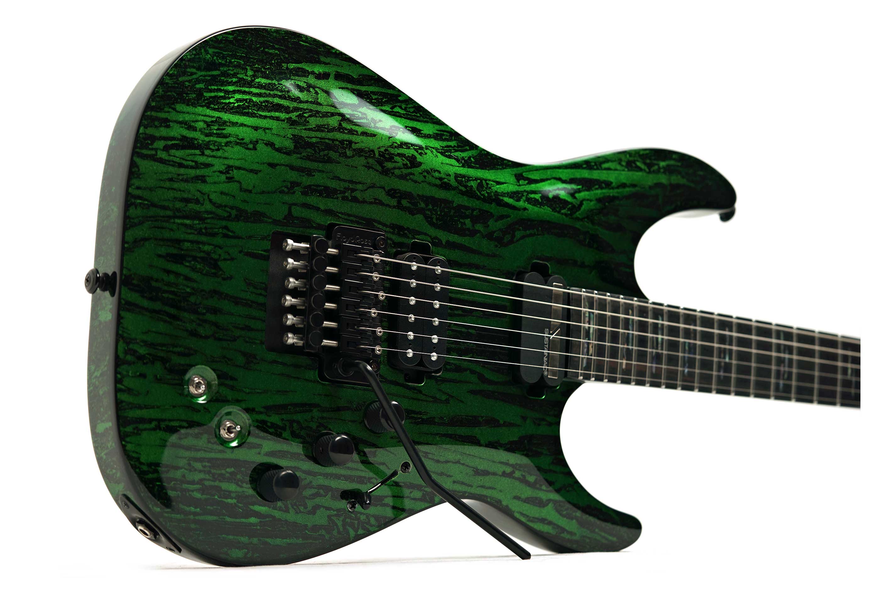 Schecter C-1 FR-S Silver Mountain Toxic Venom #W22091087