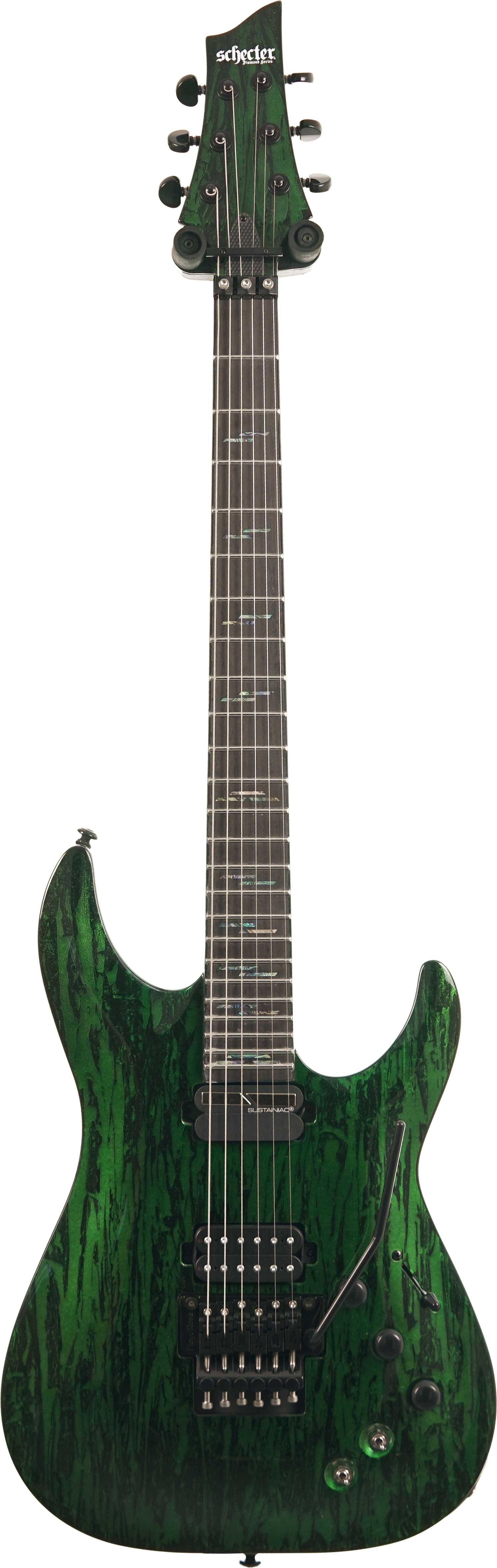Schecter C-1 FR-S Silver Mountain Toxic Venom #W22091088