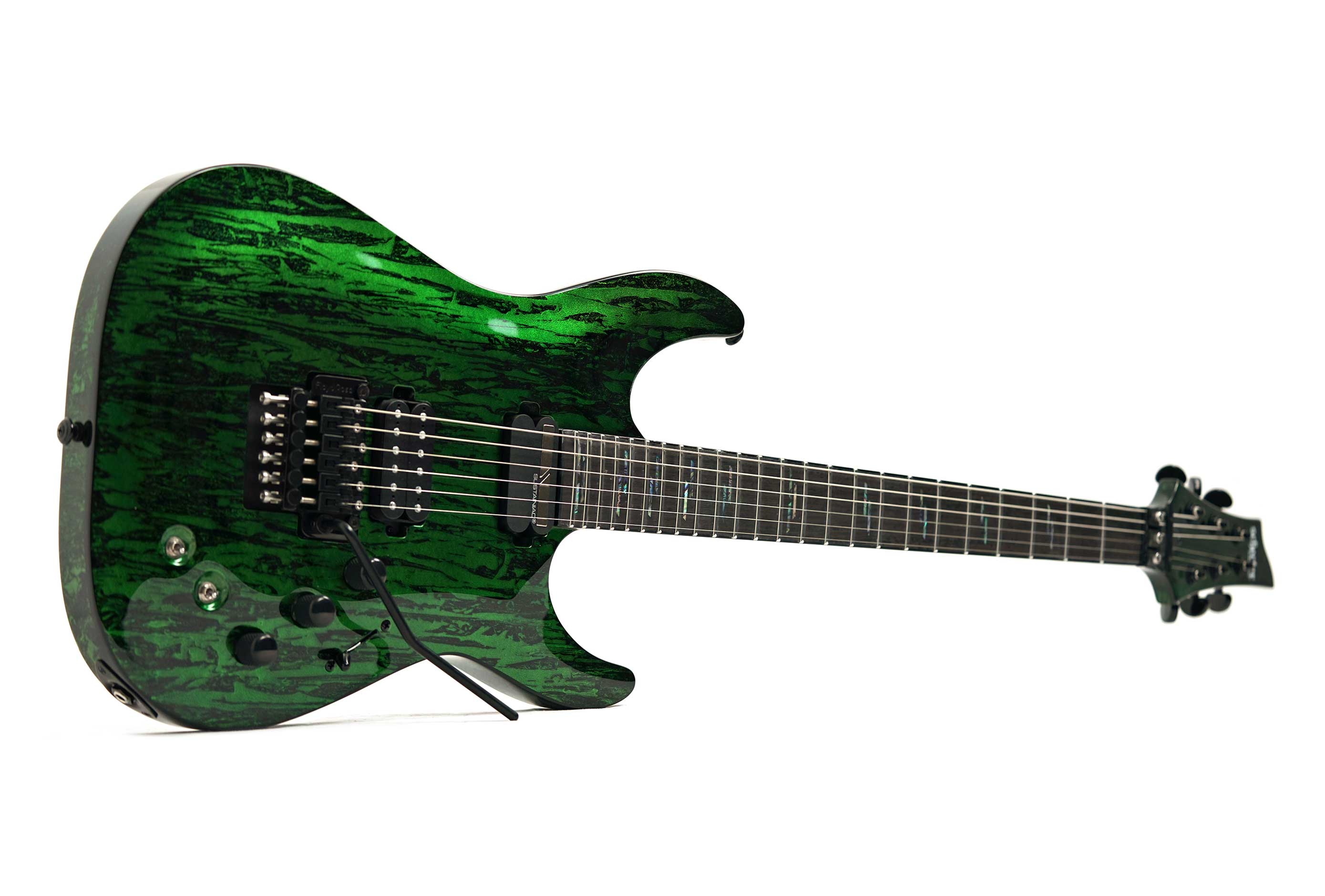 Schecter C-1 FR-S Silver Mountain Toxic Venom #W22091088