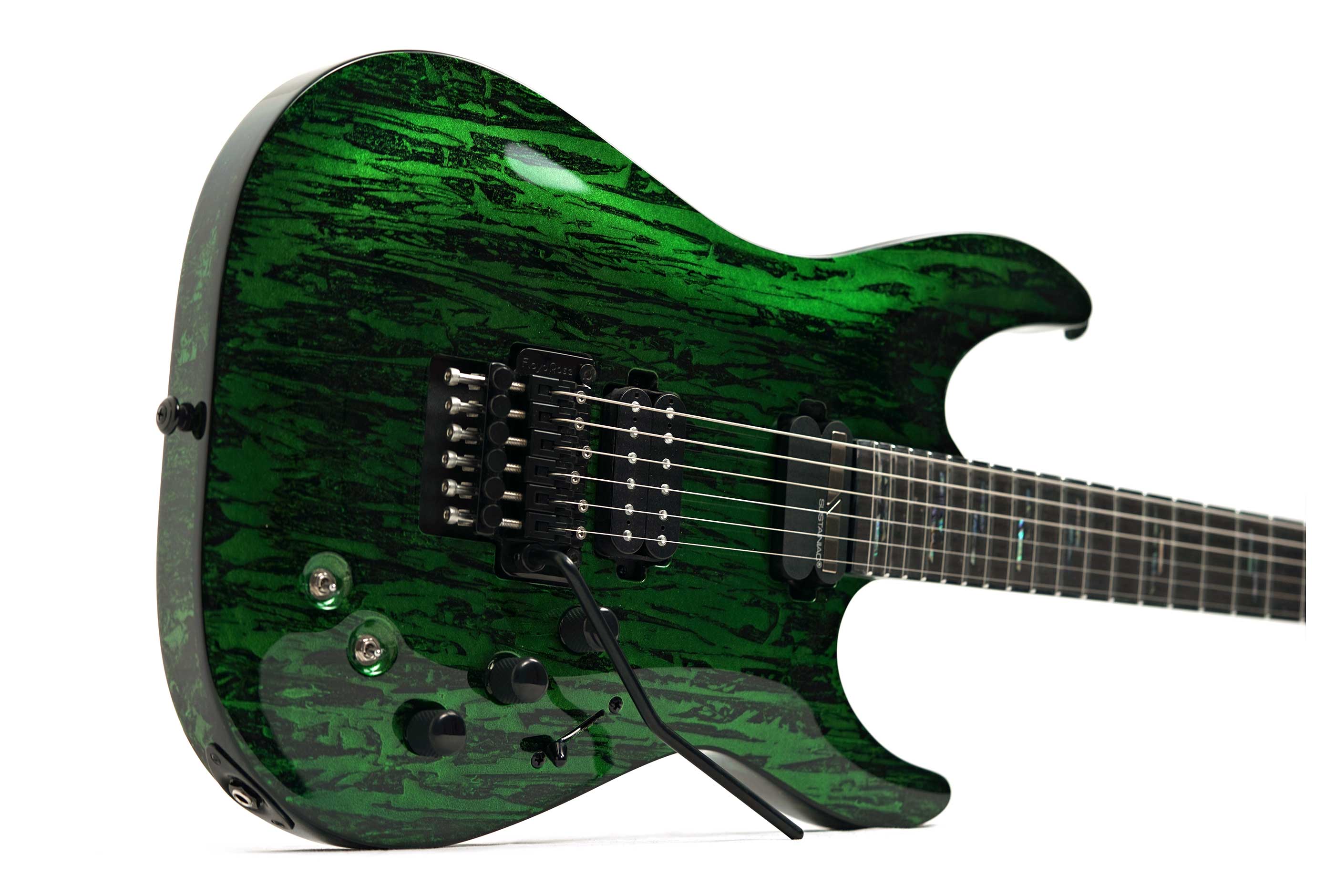 Schecter C-1 FR-S Silver Mountain Toxic Venom #W22091088