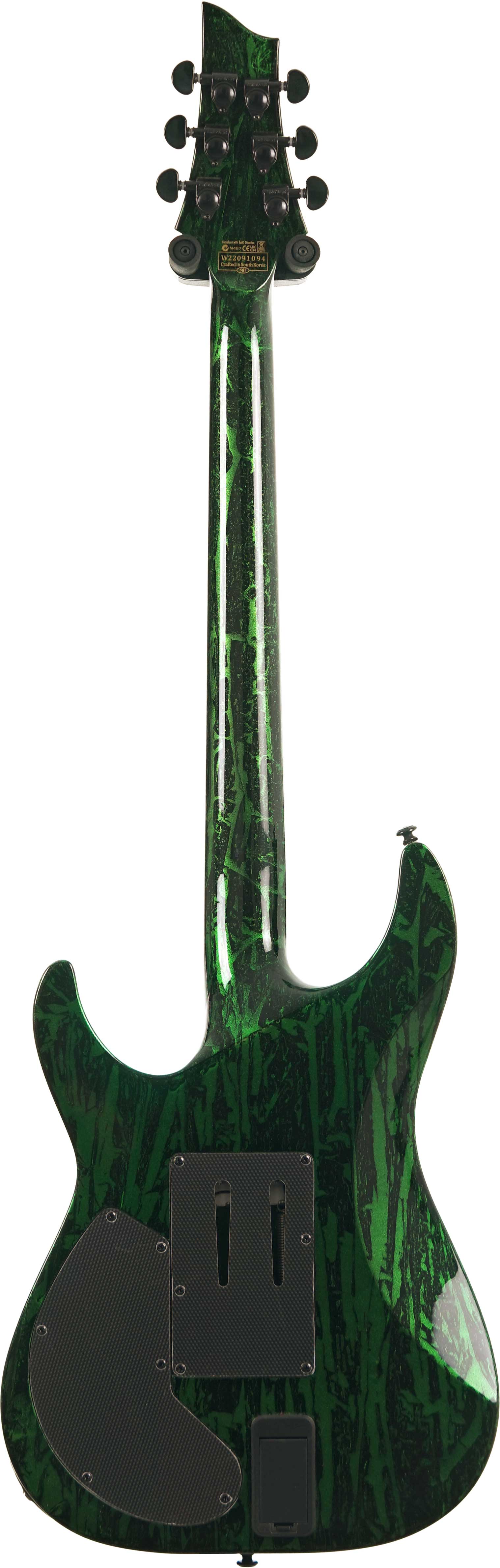 Schecter C-1 FR-S Silver Mountain Toxic Venom #W22091094
