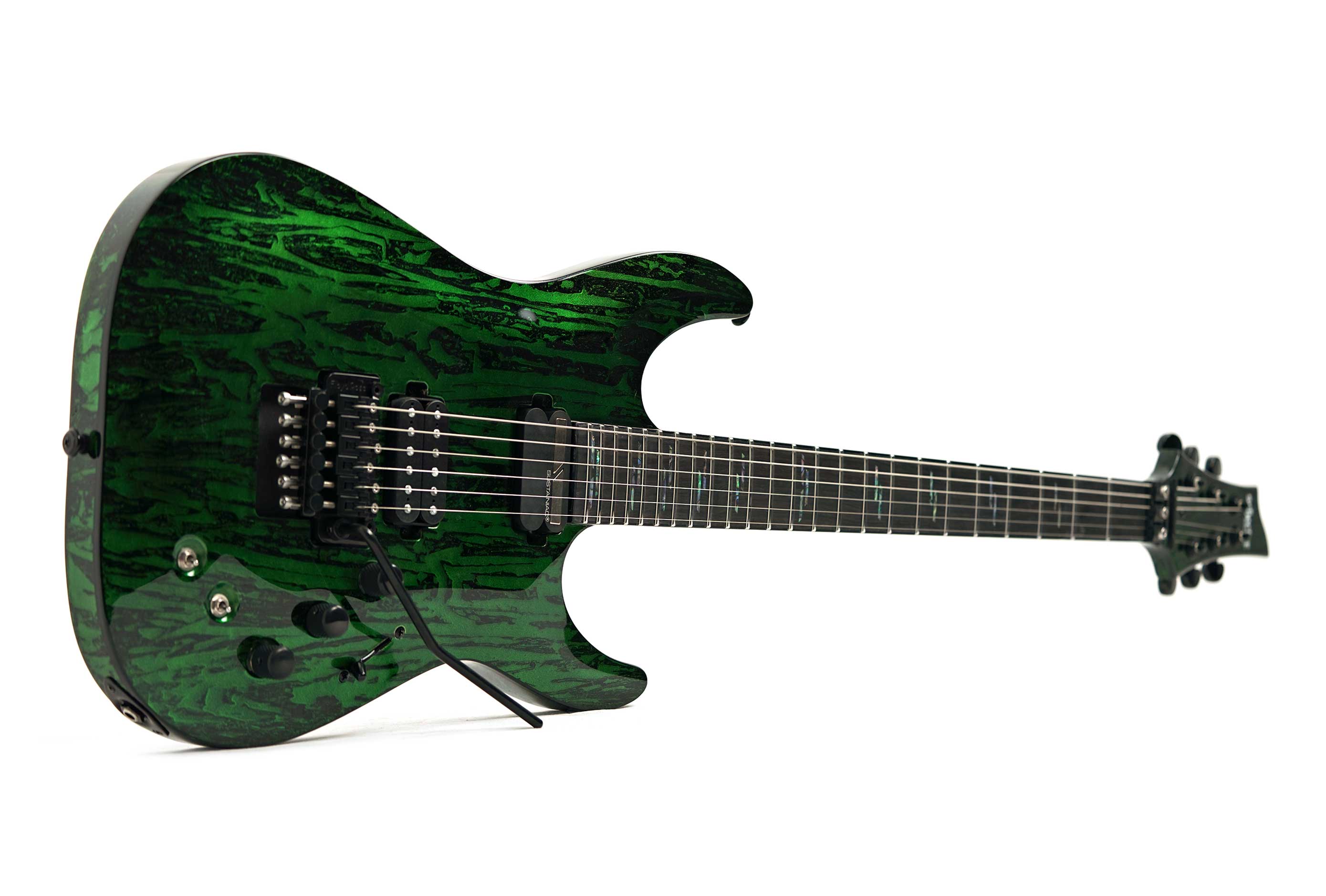 Schecter C-1 FR-S Silver Mountain Toxic Venom #W22091094