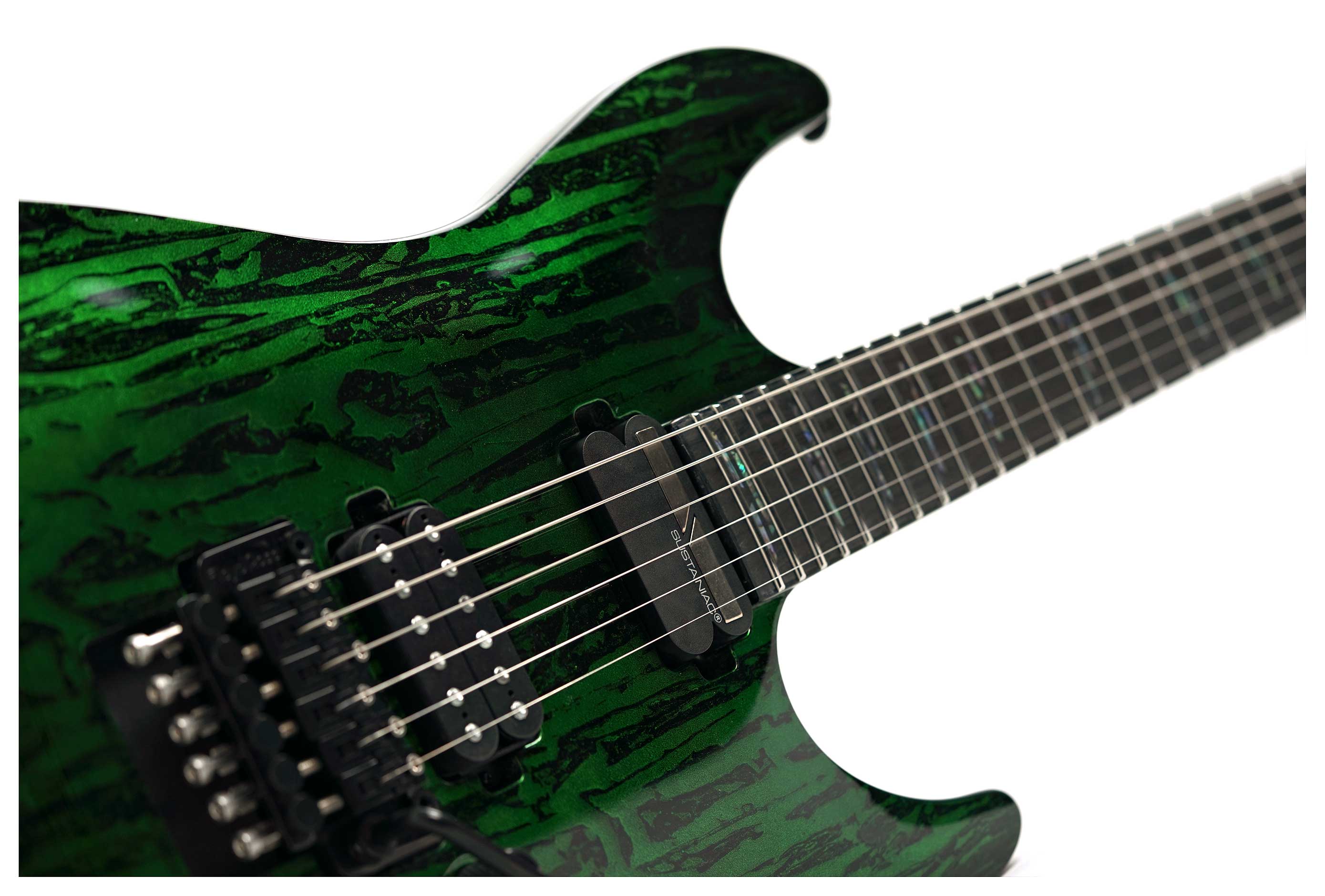 Schecter C-1 FR-S Silver Mountain Toxic Venom #W22091094