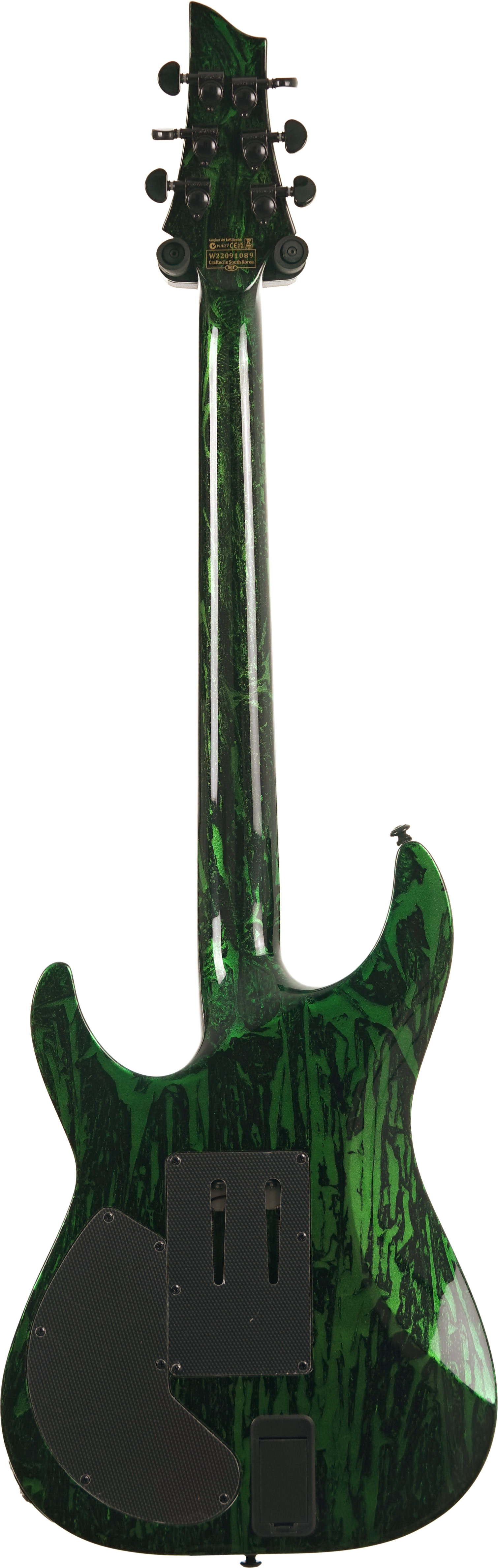 Schecter C-1 FR-S Silver Mountain Toxic Venom #W22091089