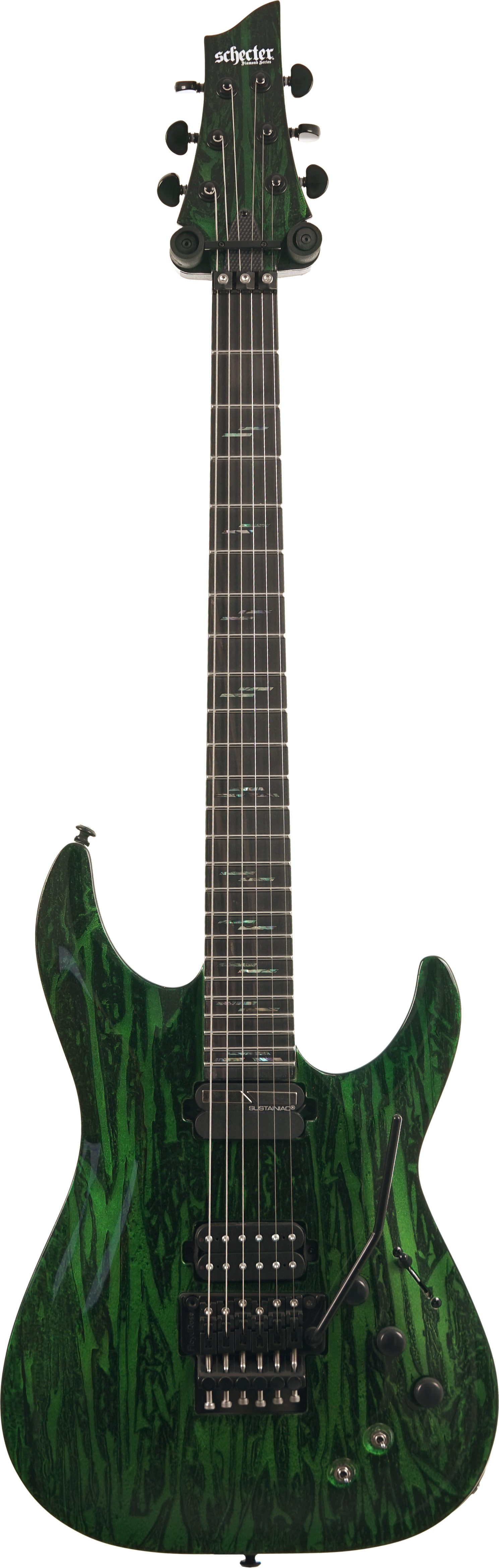 Schecter C-1 FR-S Silver Mountain Toxic Venom #W22091089