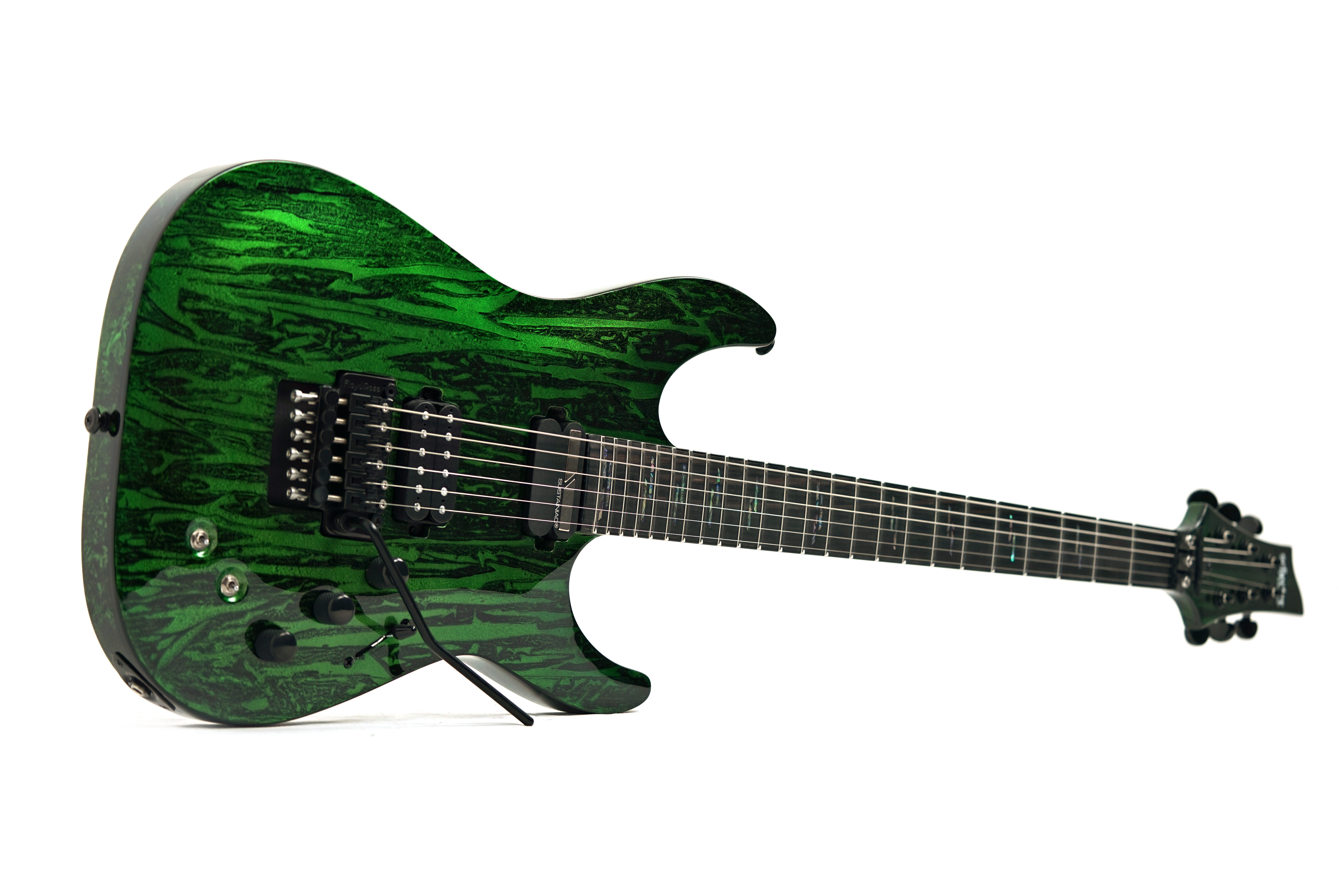 Schecter C-1 FR-S Silver Mountain Toxic Venom #W22091089