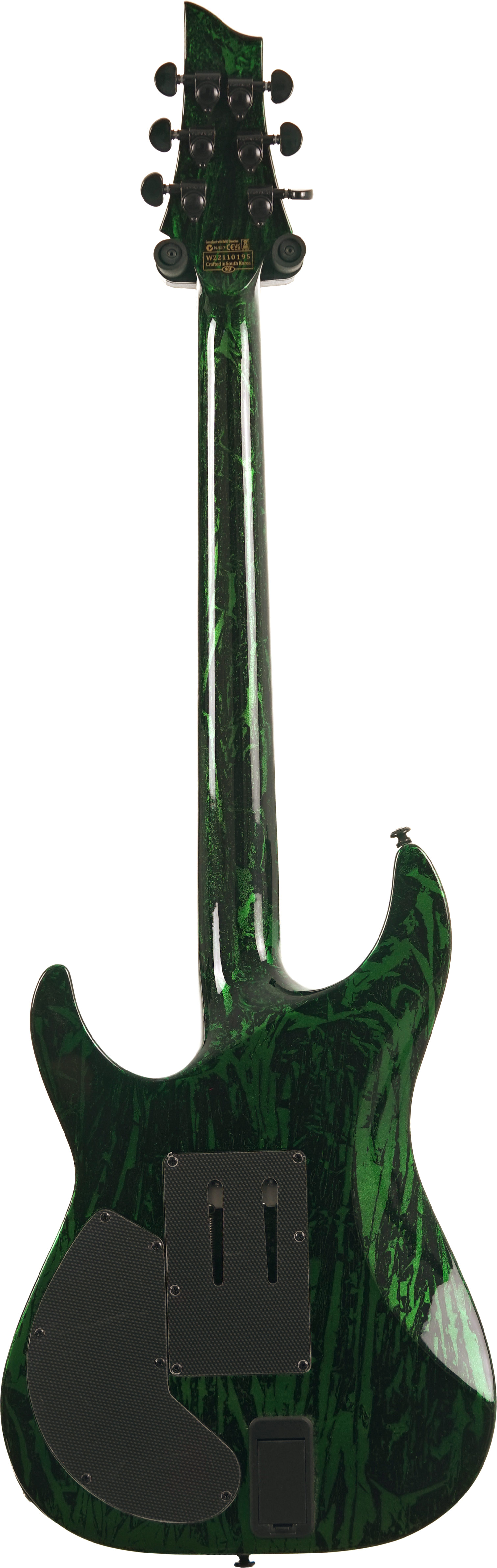 Schecter C-1 FR-S Silver Mountain Toxic Venom #W22110195