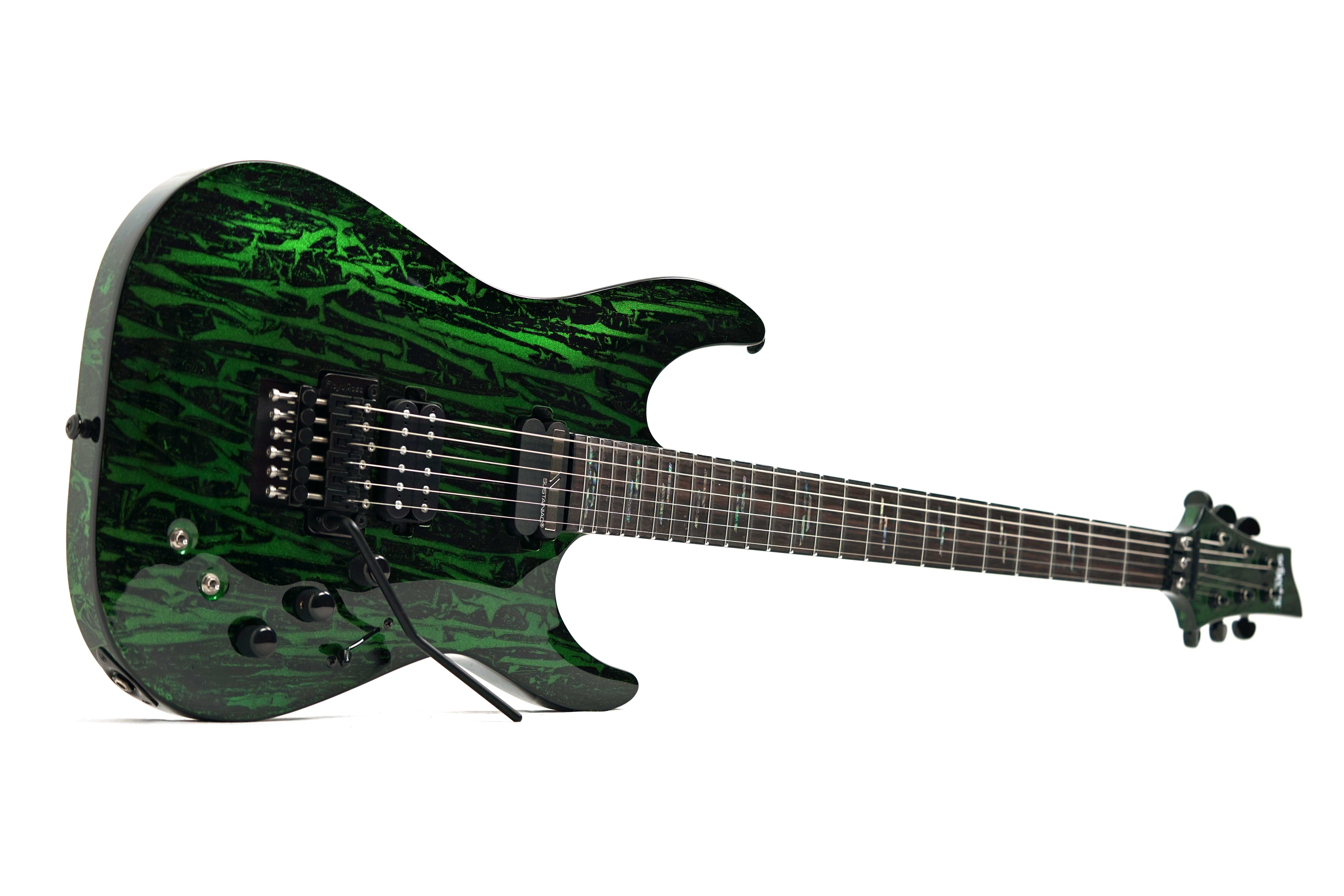 Schecter C-1 FR-S Silver Mountain Toxic Venom #W22110195