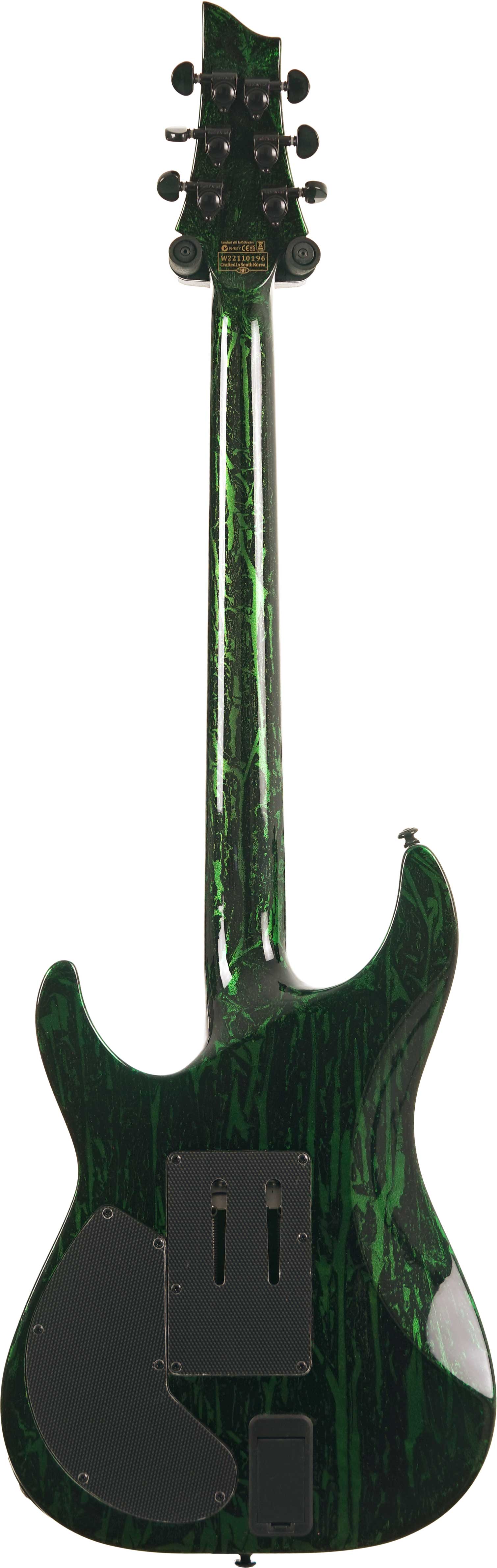 Schecter C-1 FR-S Silver Mountain Toxic Venom #W22110196