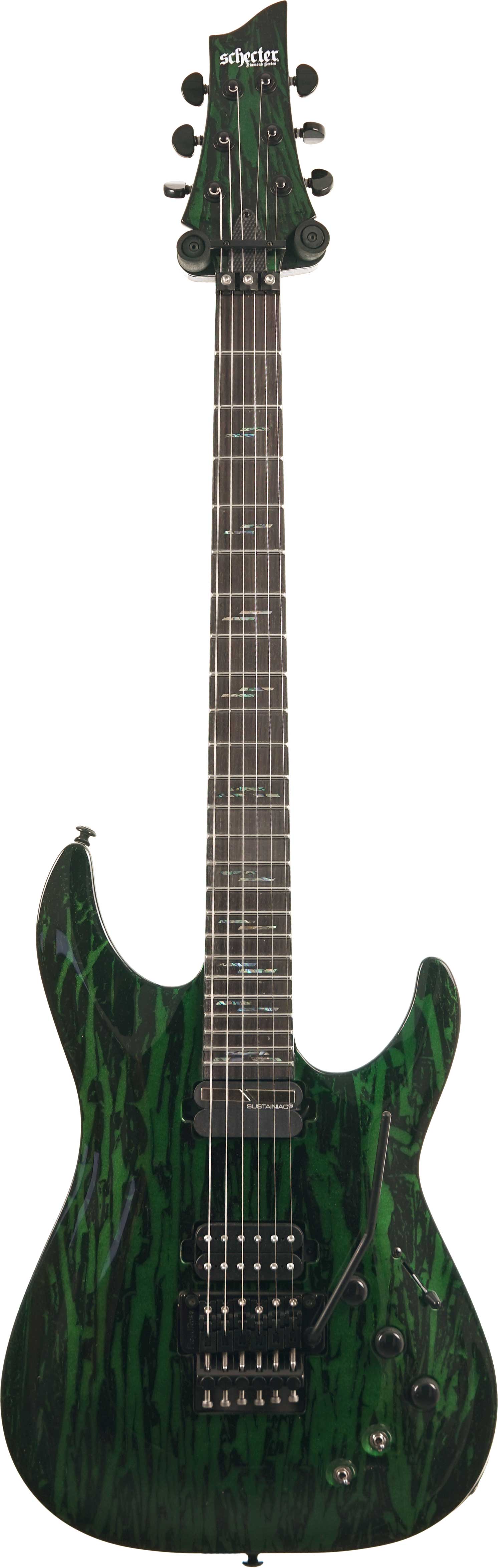 Schecter C-1 FR-S Silver Mountain Toxic Venom #W22110196