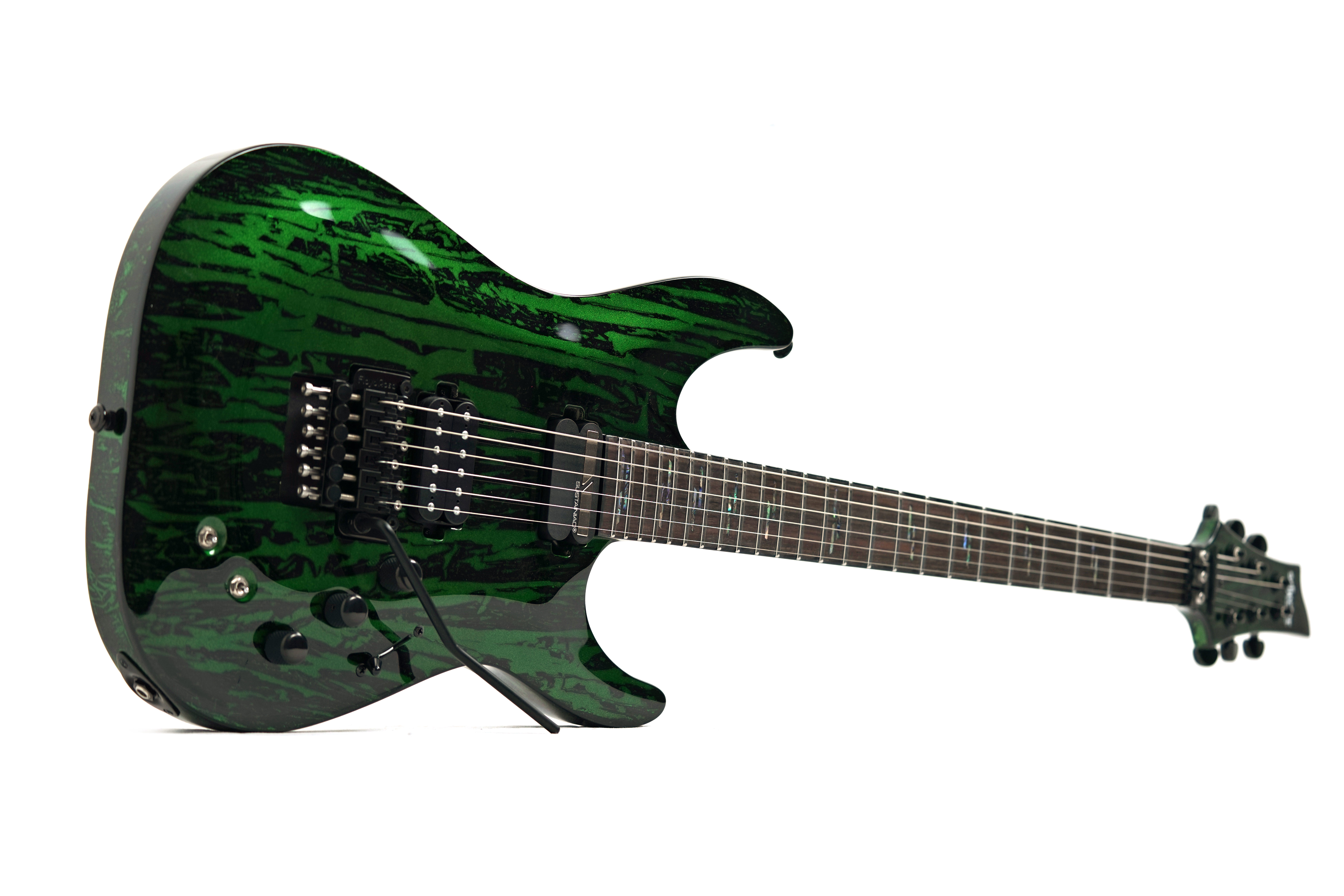 Schecter C-1 FR-S Silver Mountain Toxic Venom (Ex-Demo) #W22110193