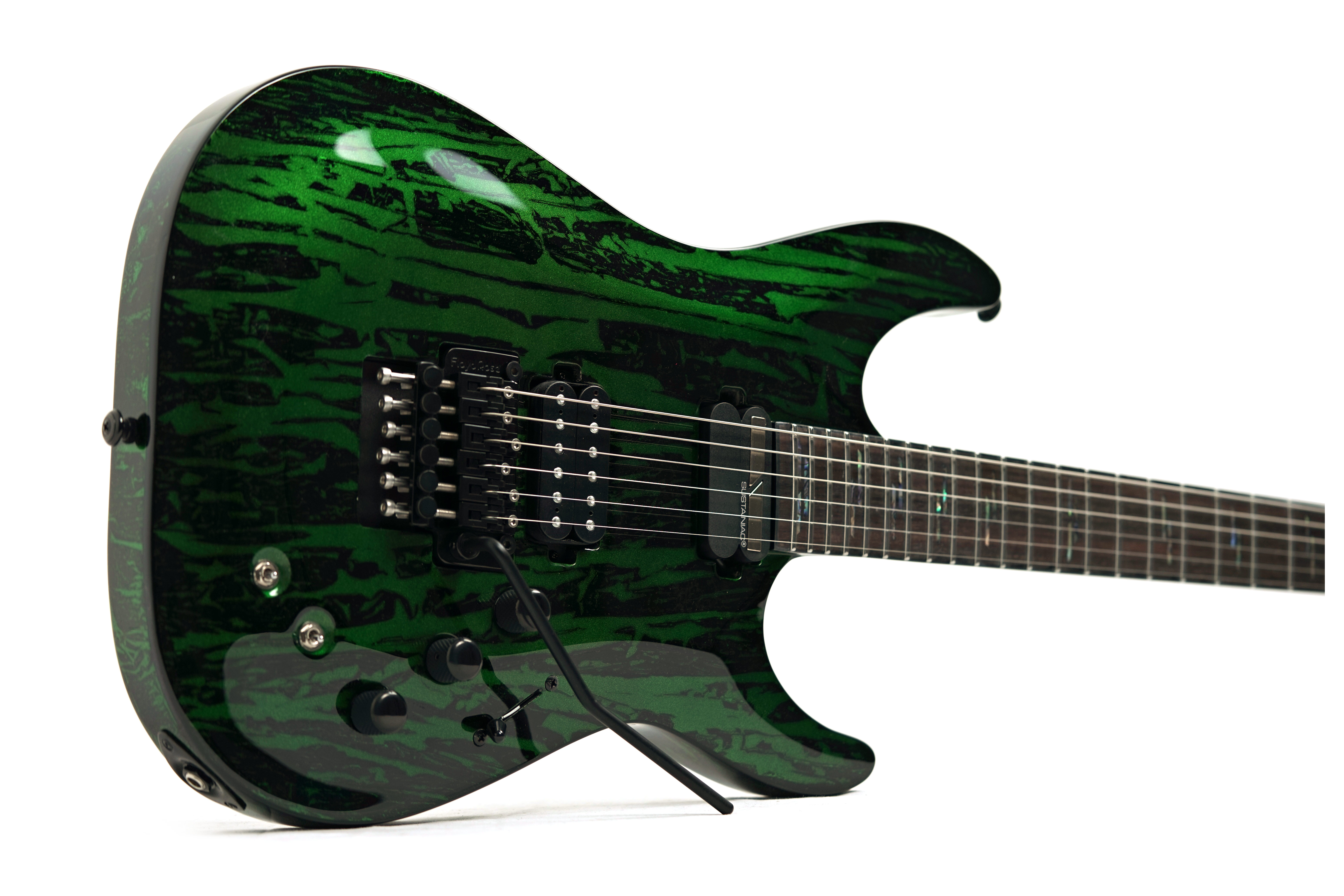 Schecter C-1 FR-S Silver Mountain Toxic Venom (Ex-Demo) #W22110193