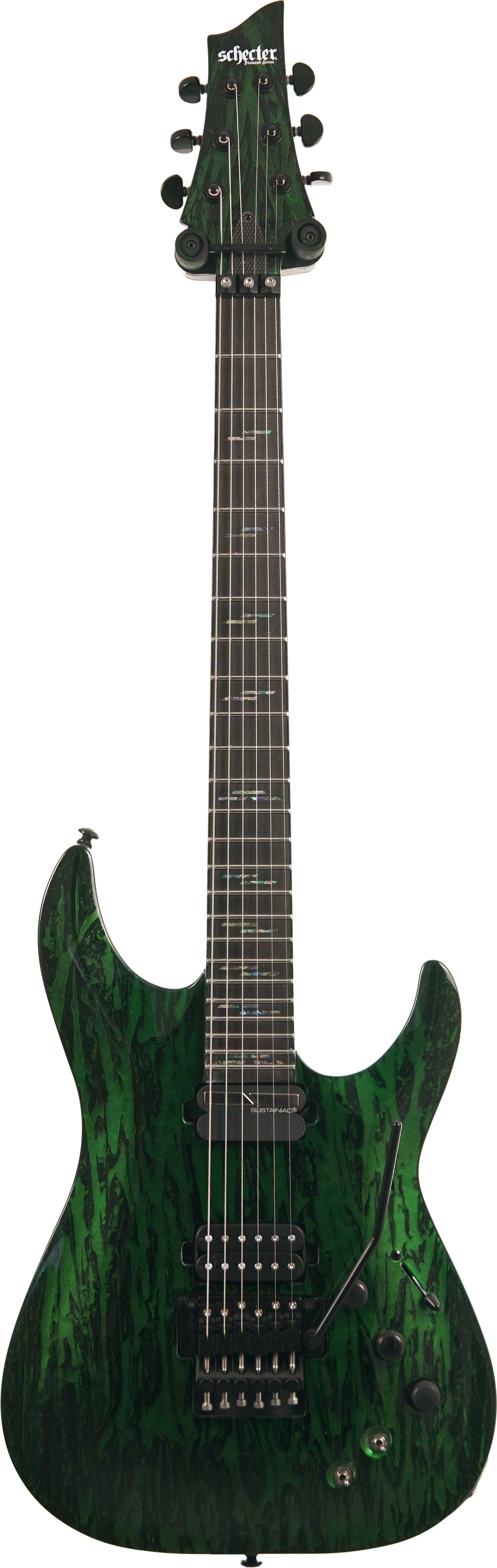 Schecter C-1 FR-S Silver Mountain Toxic Venom #W22091090