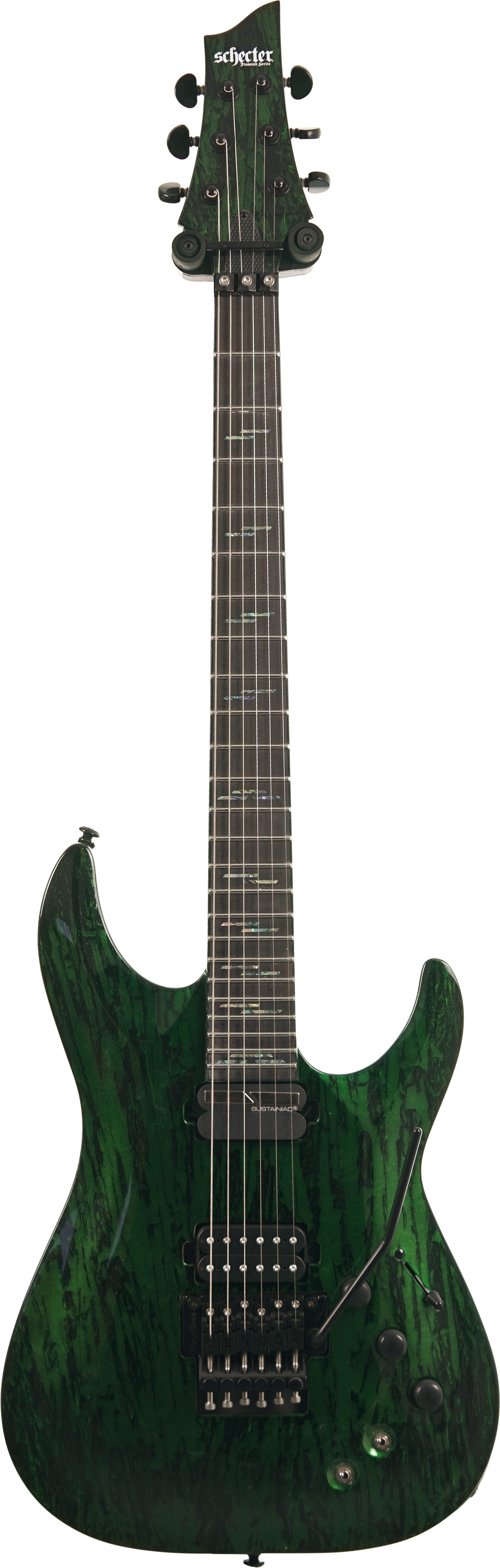 Schecter C-1 FR-S Silver Mountain Toxic Venom #W22091092