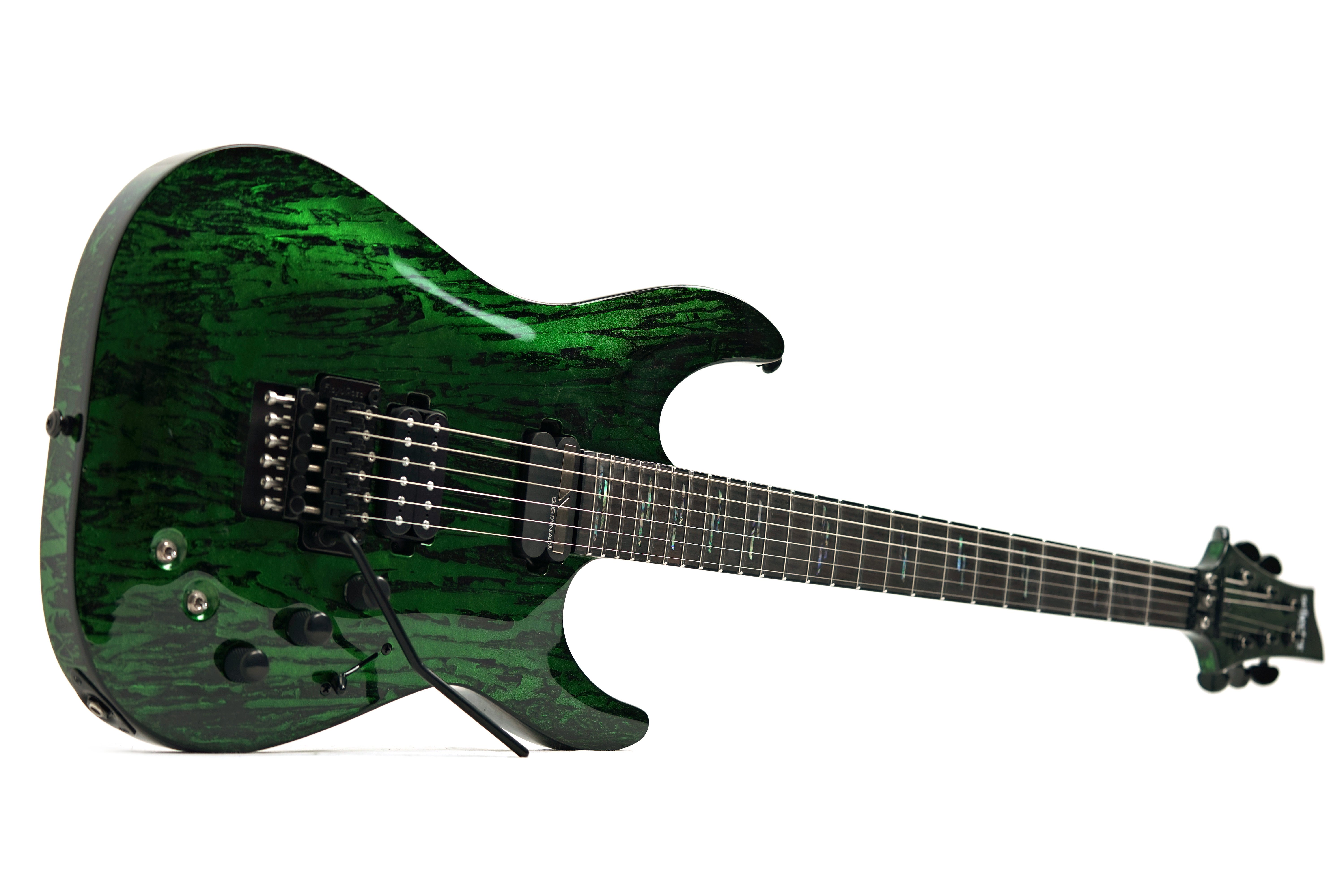 Schecter C-1 FR-S Silver Mountain Toxic Venom #W22091092