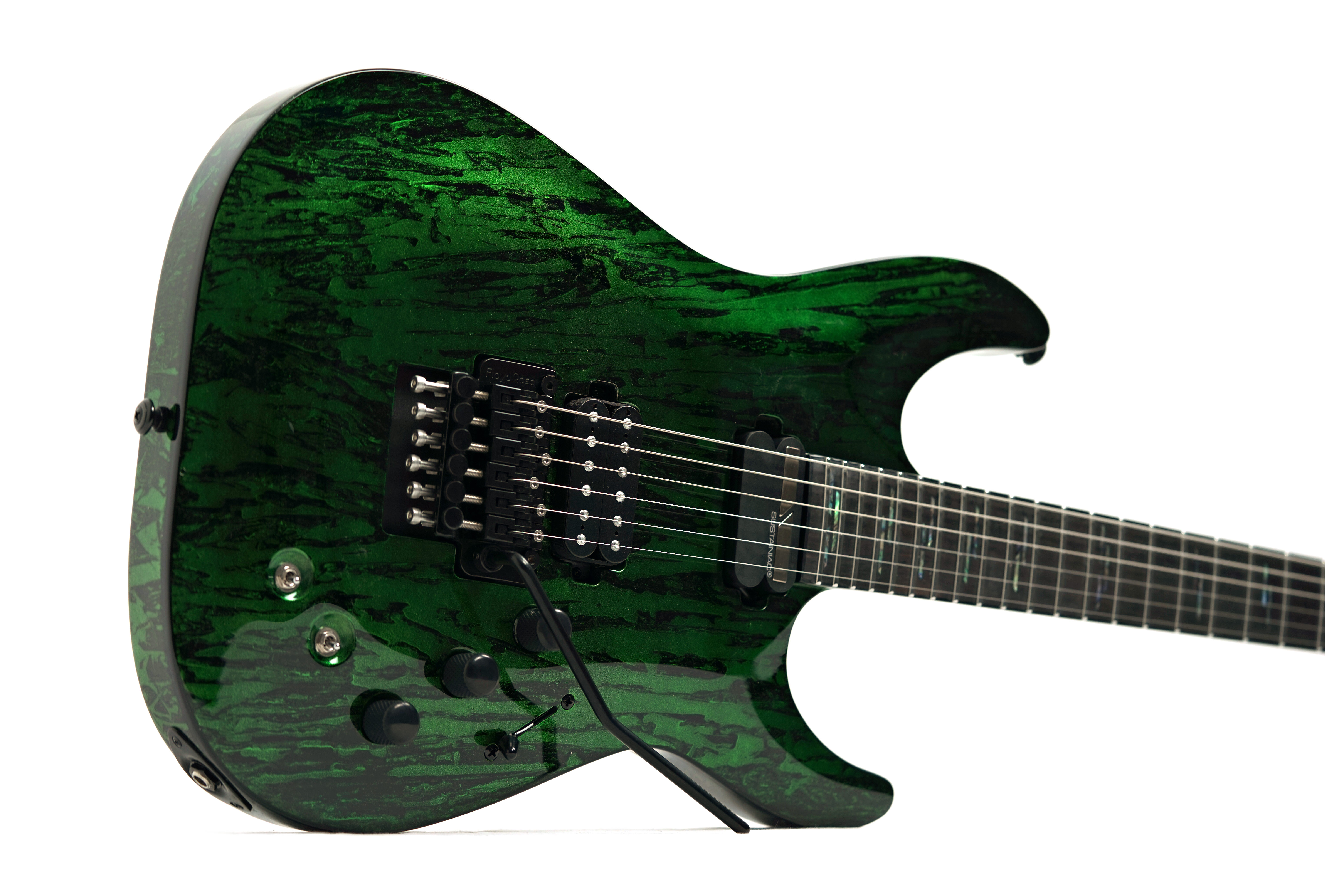Schecter C-1 FR-S Silver Mountain Toxic Venom #W22091092