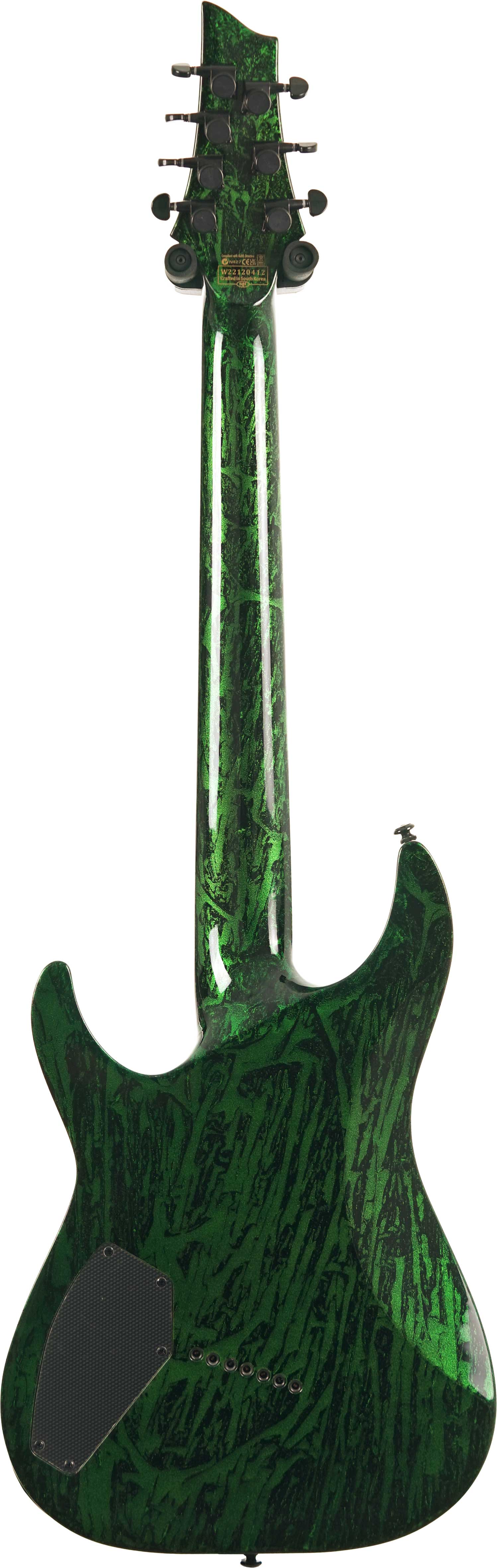 Schecter C-7 MS Silver Mountain Toxic Venom #W22120412