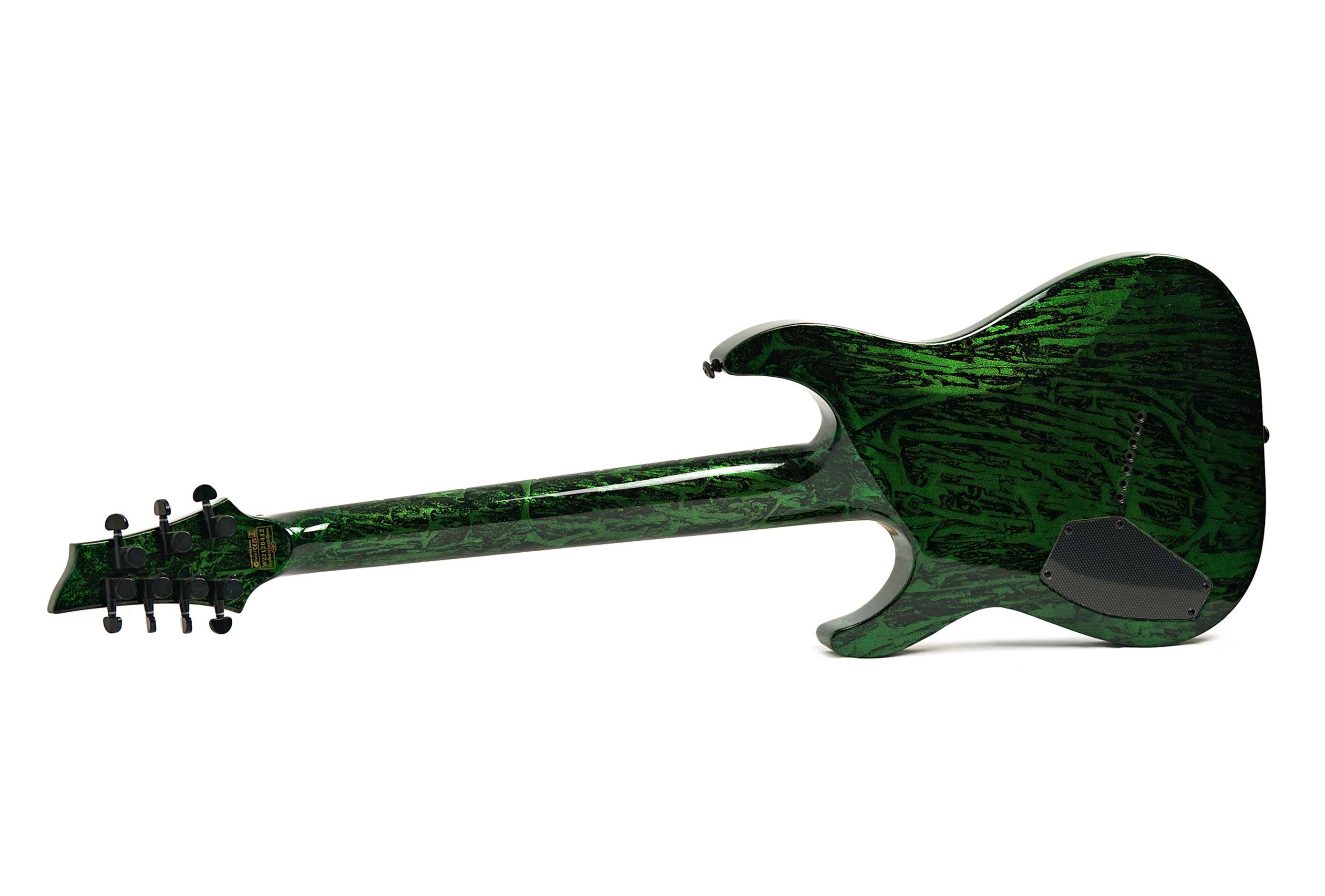 Schecter C-7 MS Silver Mountain Toxic Venom #W22120412