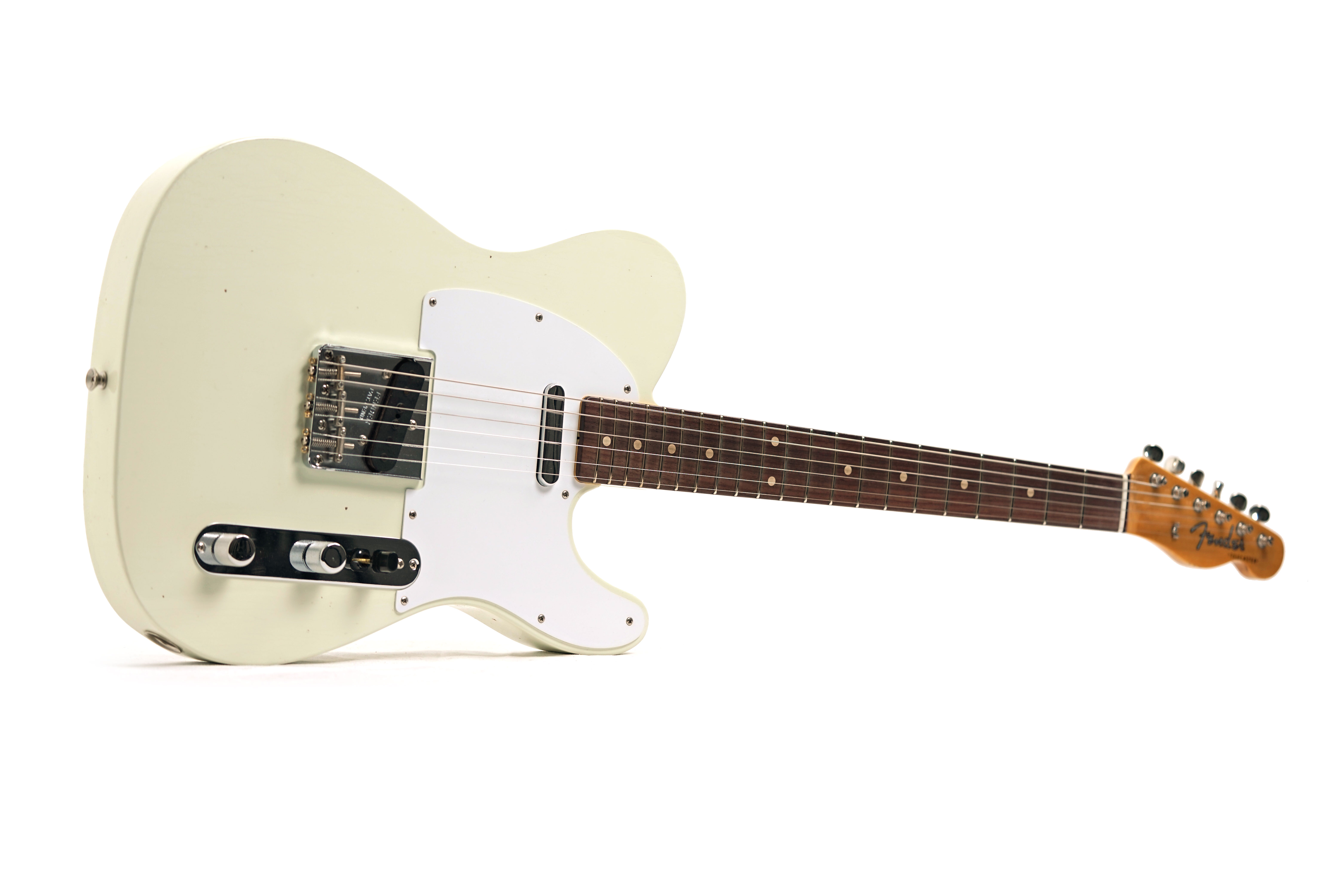 Fender Custom Shop Jimmy Page Signature Telecaster Journeyman Relic Rosewood Fingerboard White Blonde #R144369
