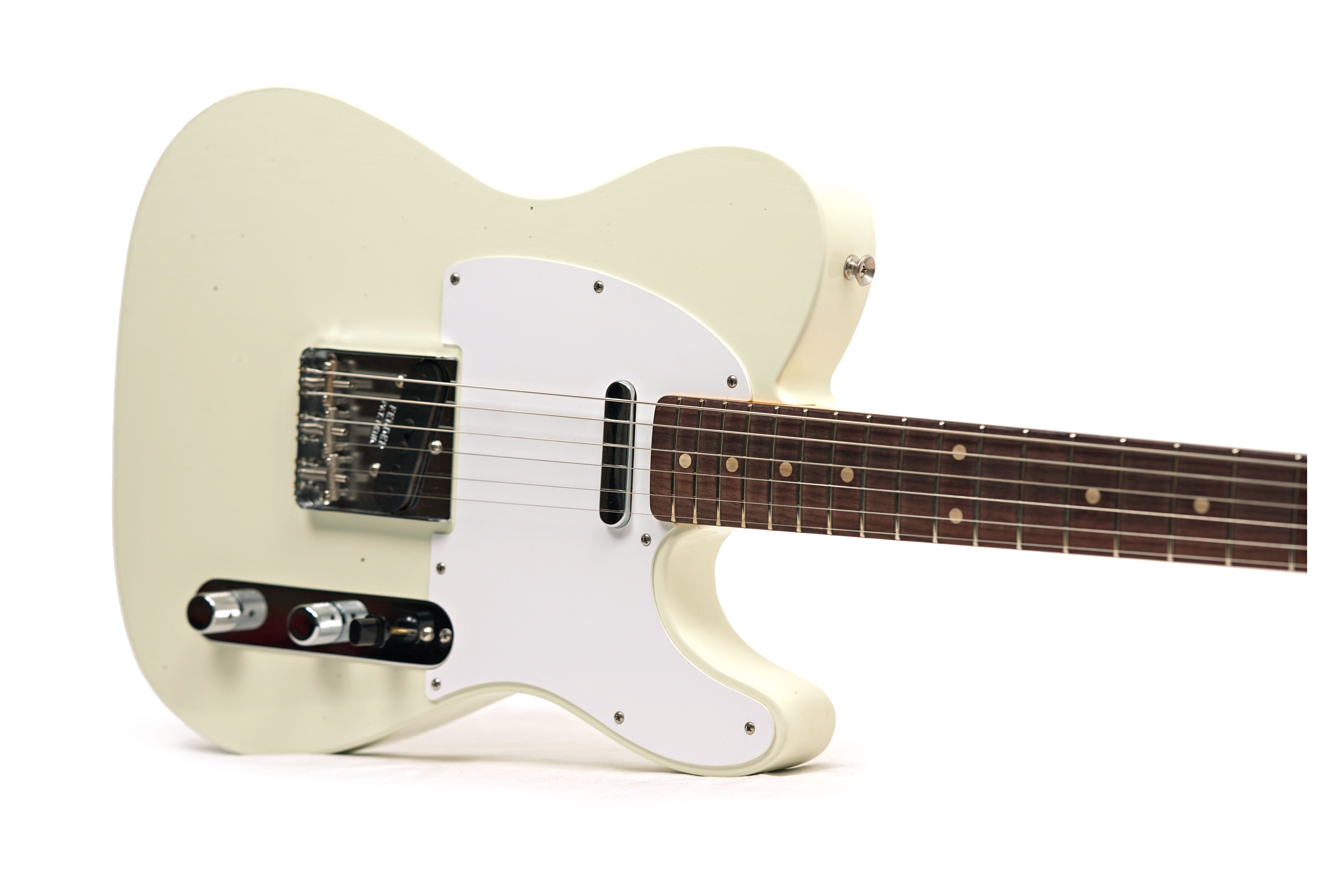 Fender Custom Shop Jimmy Page Signature Telecaster Journeyman Relic Rosewood Fingerboard White Blonde #R144369