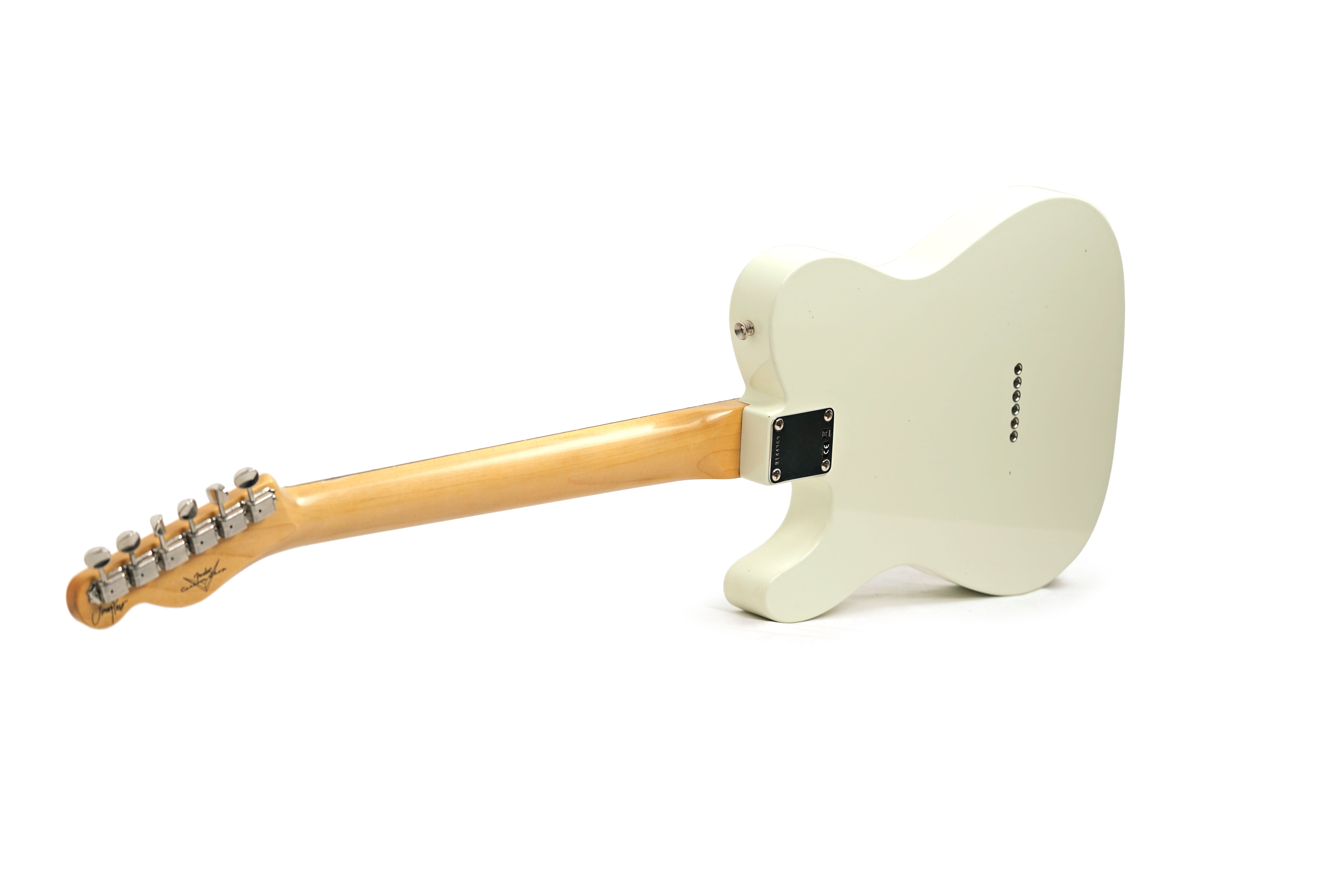 Fender Custom Shop Jimmy Page Signature Telecaster Journeyman Relic Rosewood Fingerboard White Blonde #R144369