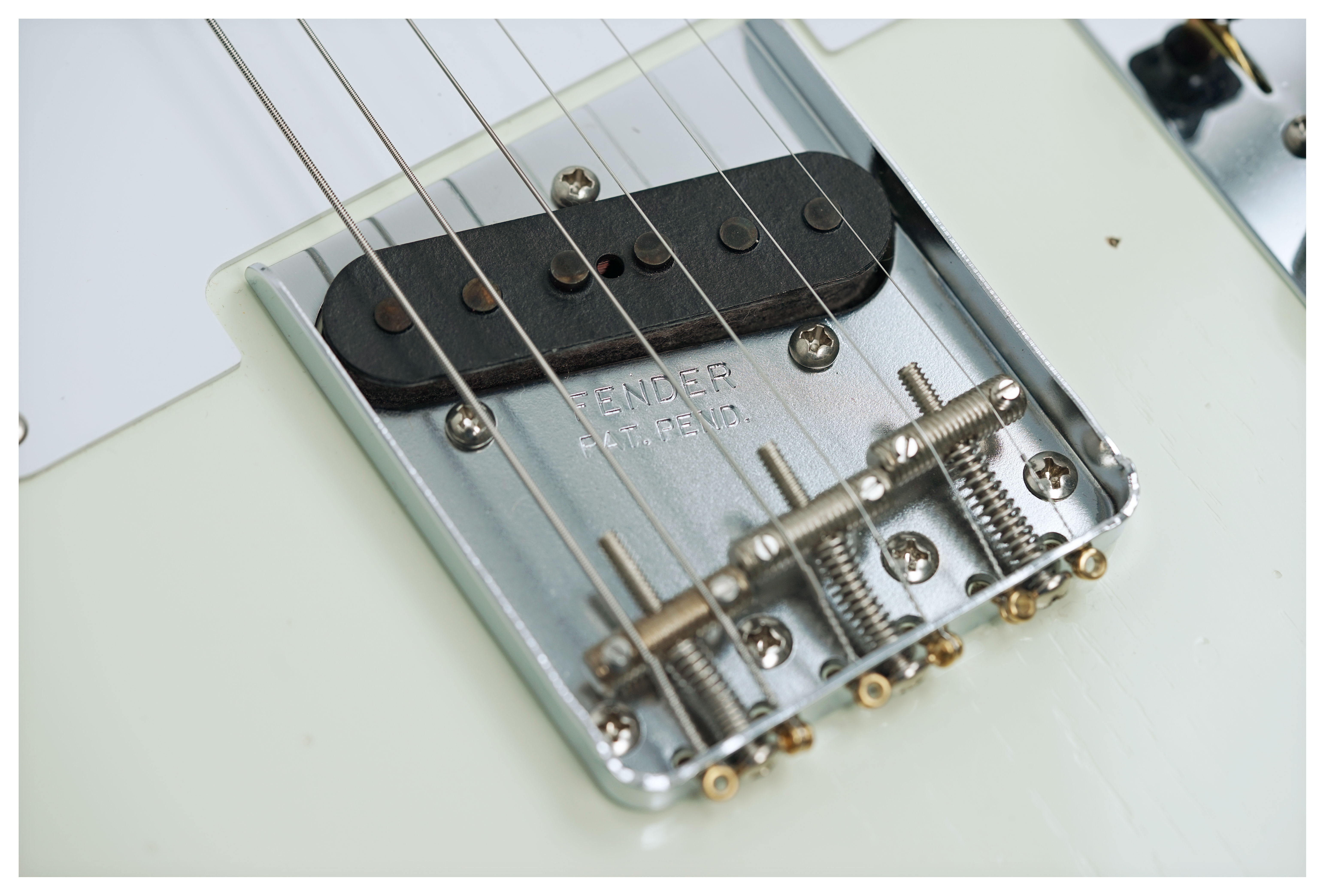 Fender Custom Shop Jimmy Page Signature Telecaster Journeyman Relic Rosewood Fingerboard White Blonde #R144369