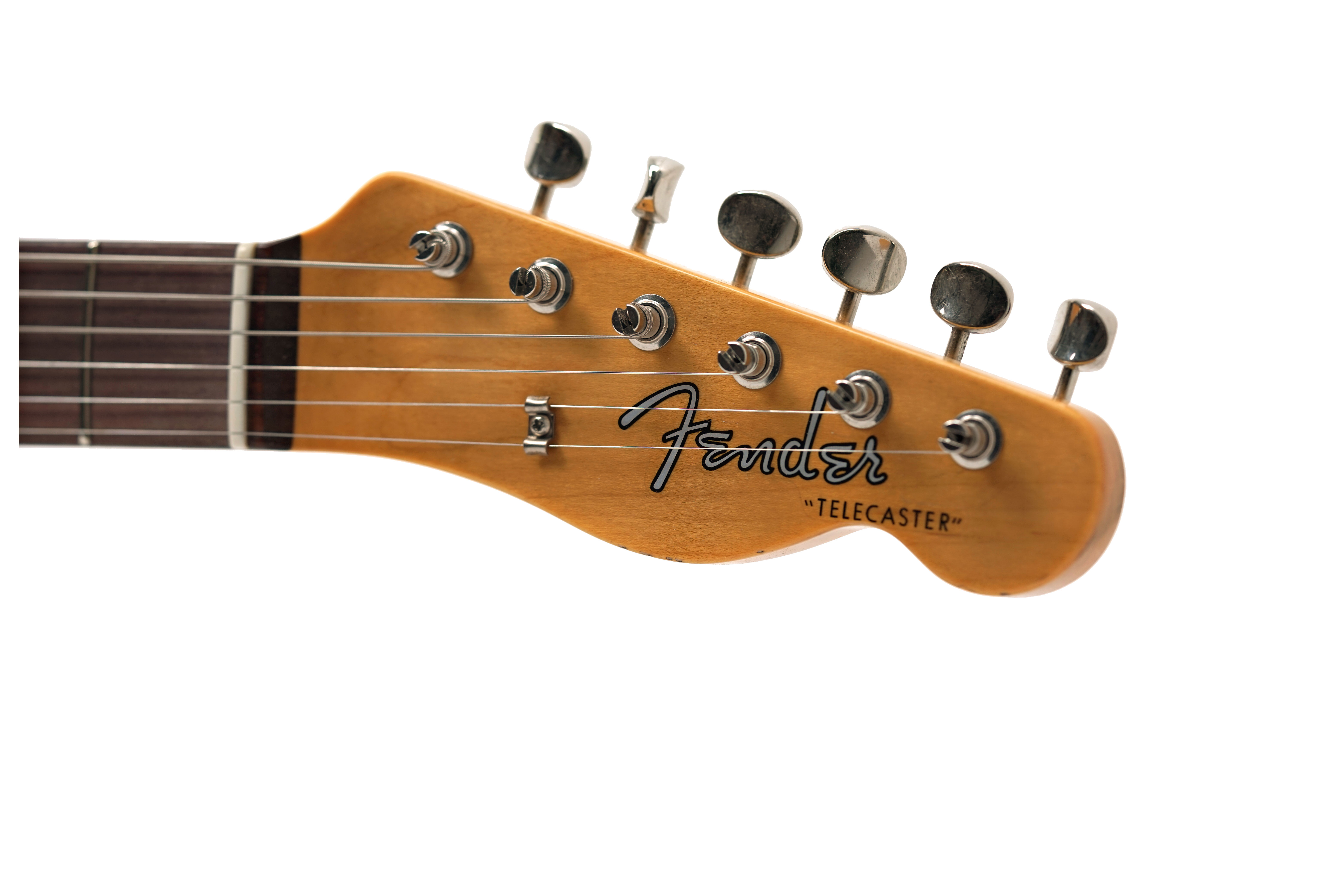 Fender Custom Shop Jimmy Page Signature Telecaster Journeyman Relic Rosewood Fingerboard White Blonde #R144369