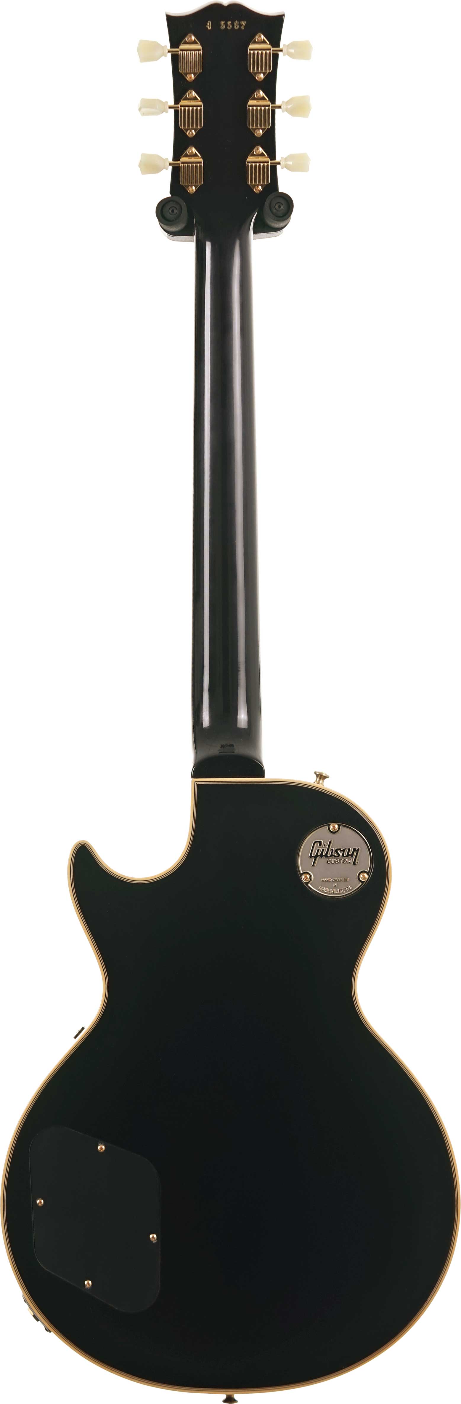 Gibson Custom Shop 1954 Les Paul Custom Staple Pickup Ebony VOS #45567