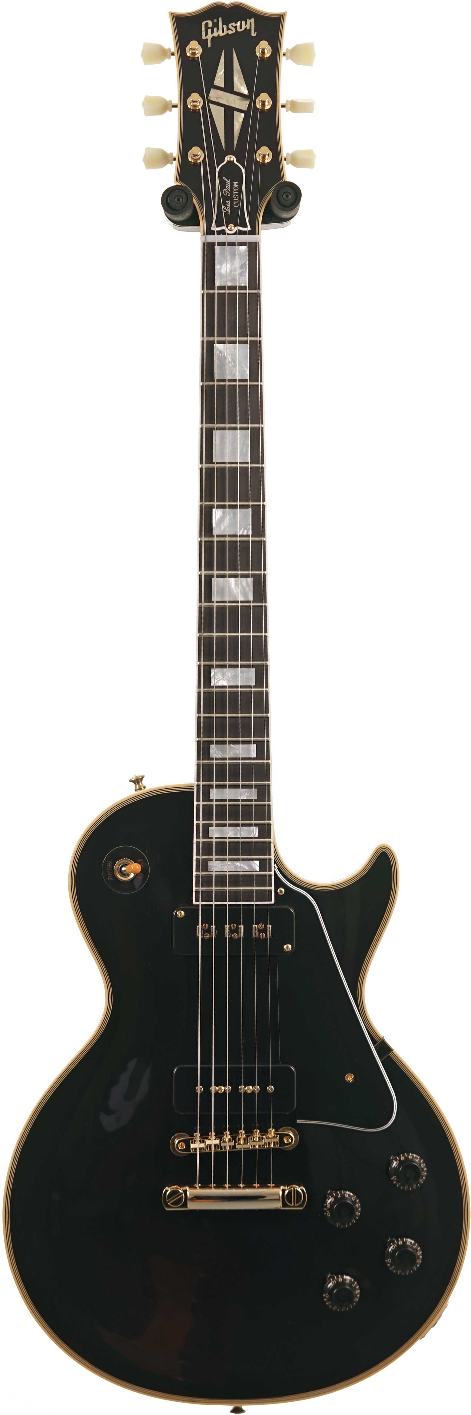 Gibson Custom Shop 1954 Les Paul Custom Staple Pickup Ebony VOS #45567