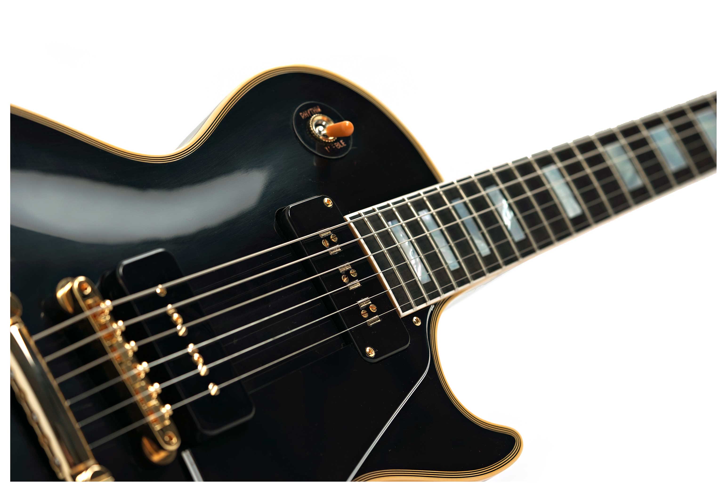 Gibson Custom Shop 1954 Les Paul Custom Staple Pickup Ebony VOS #45567