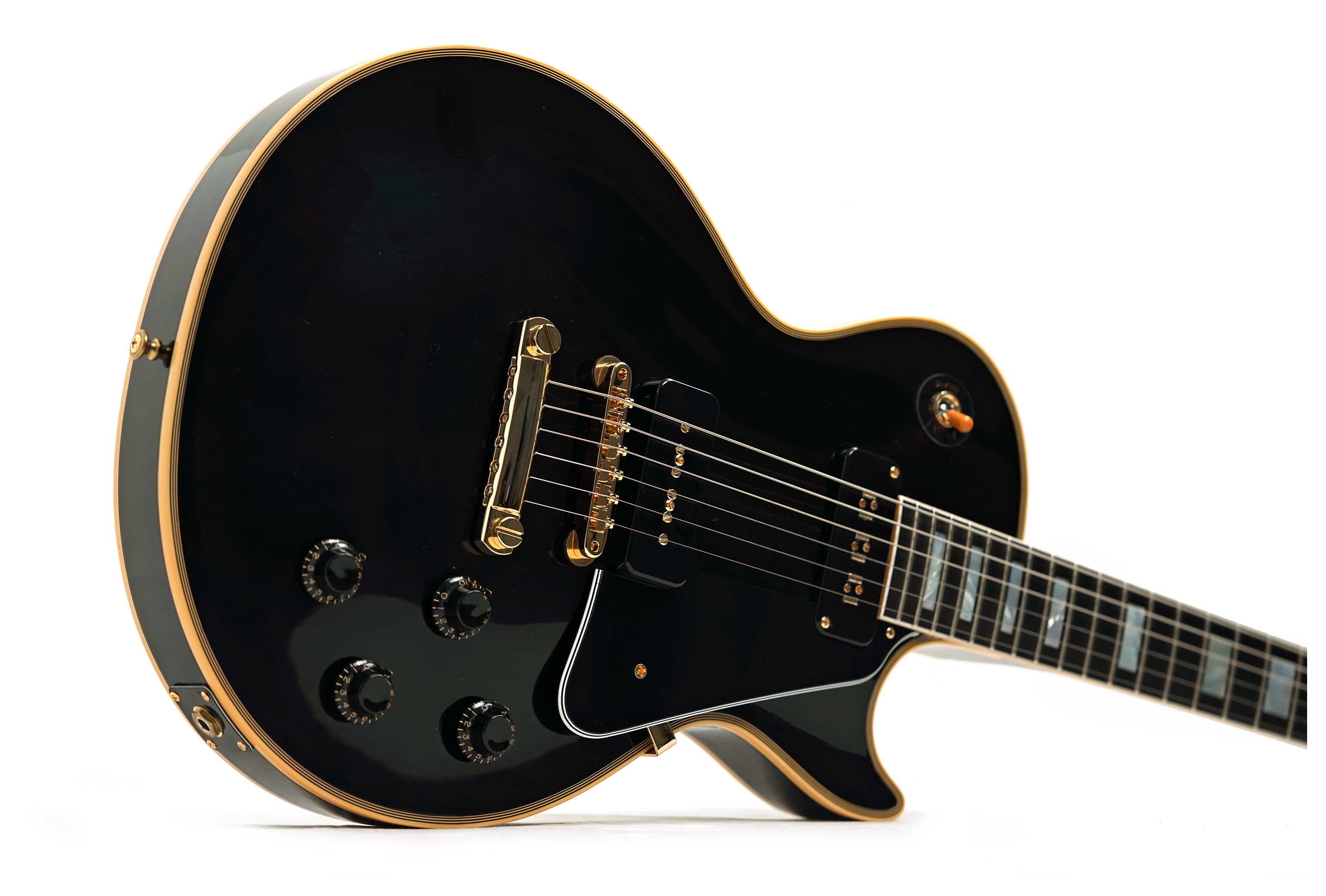 Gibson Custom Shop 1954 Les Paul Custom Staple Pickup Ebony VOS #45567